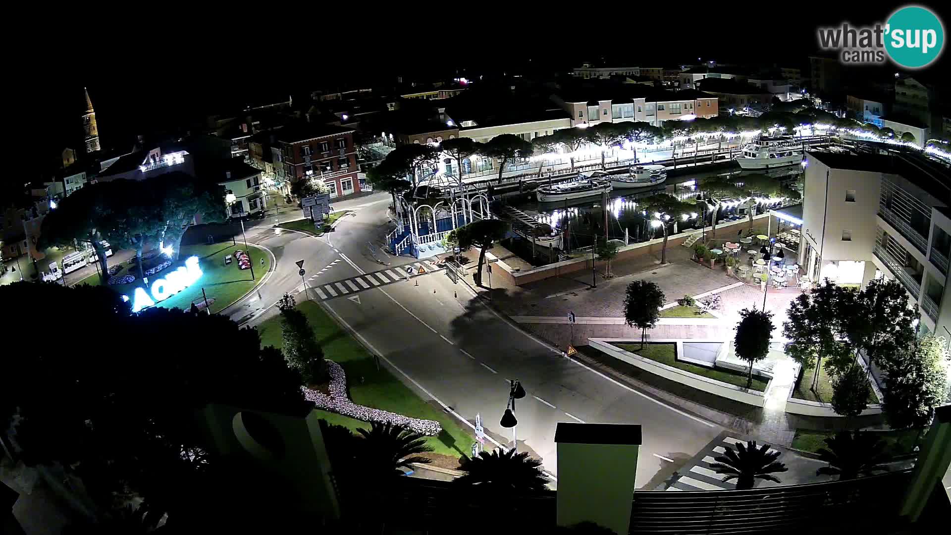 Pogled na Caorle v živo – Hotel Cleofe