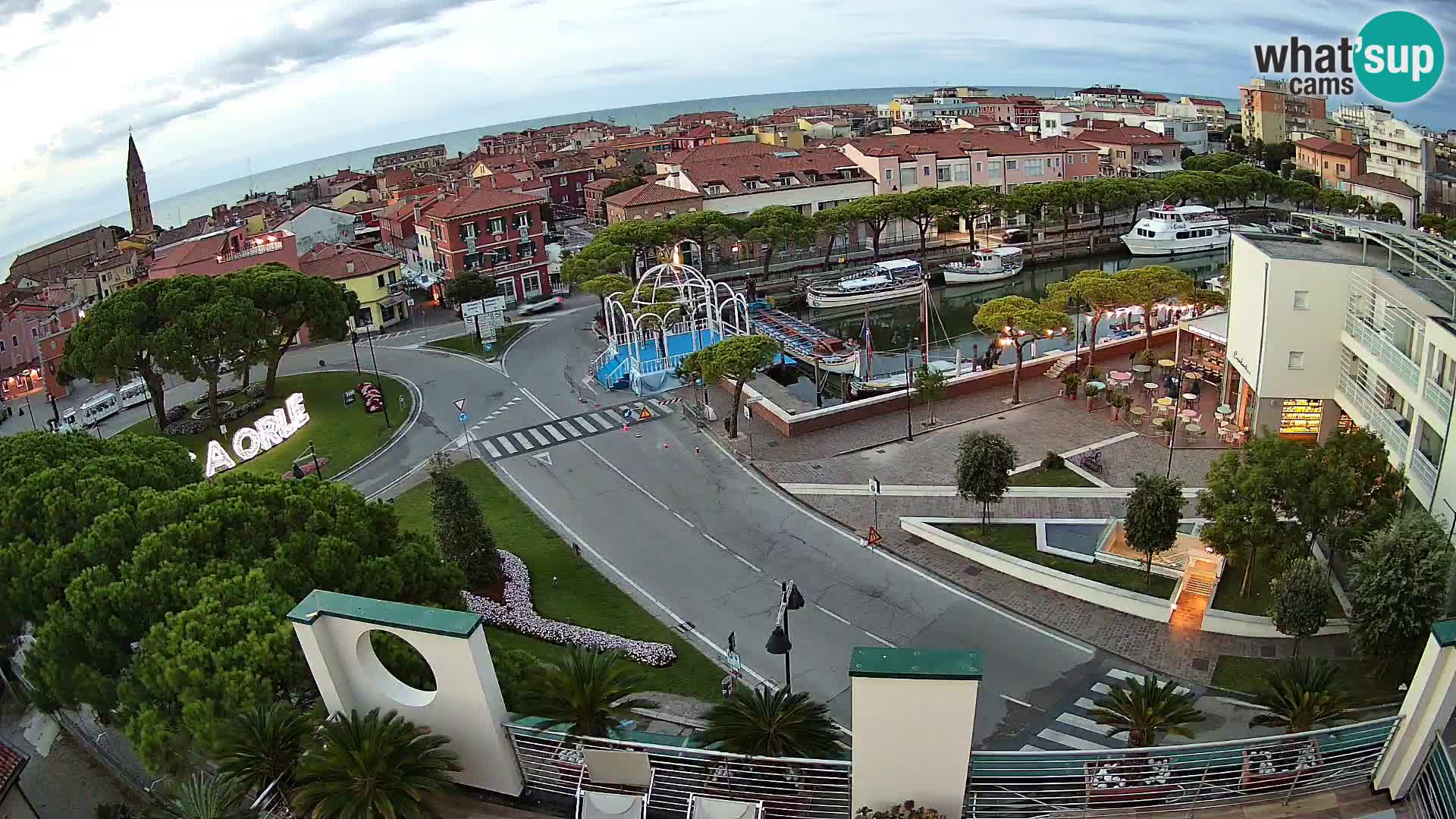 Hotel Cleofe Webcam Caorle – Entrata di Caorle
