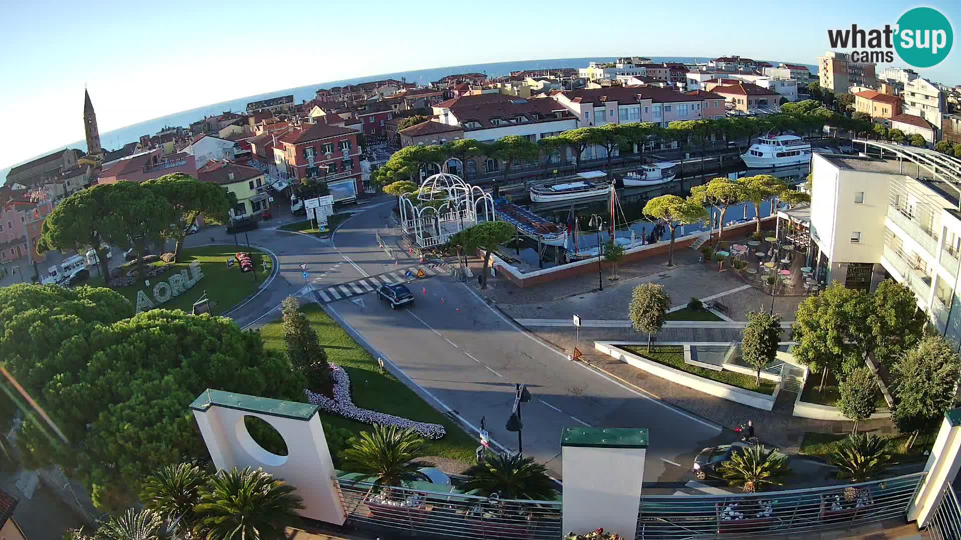 Webcam Panorama von Caorle – Hotel Cleofe