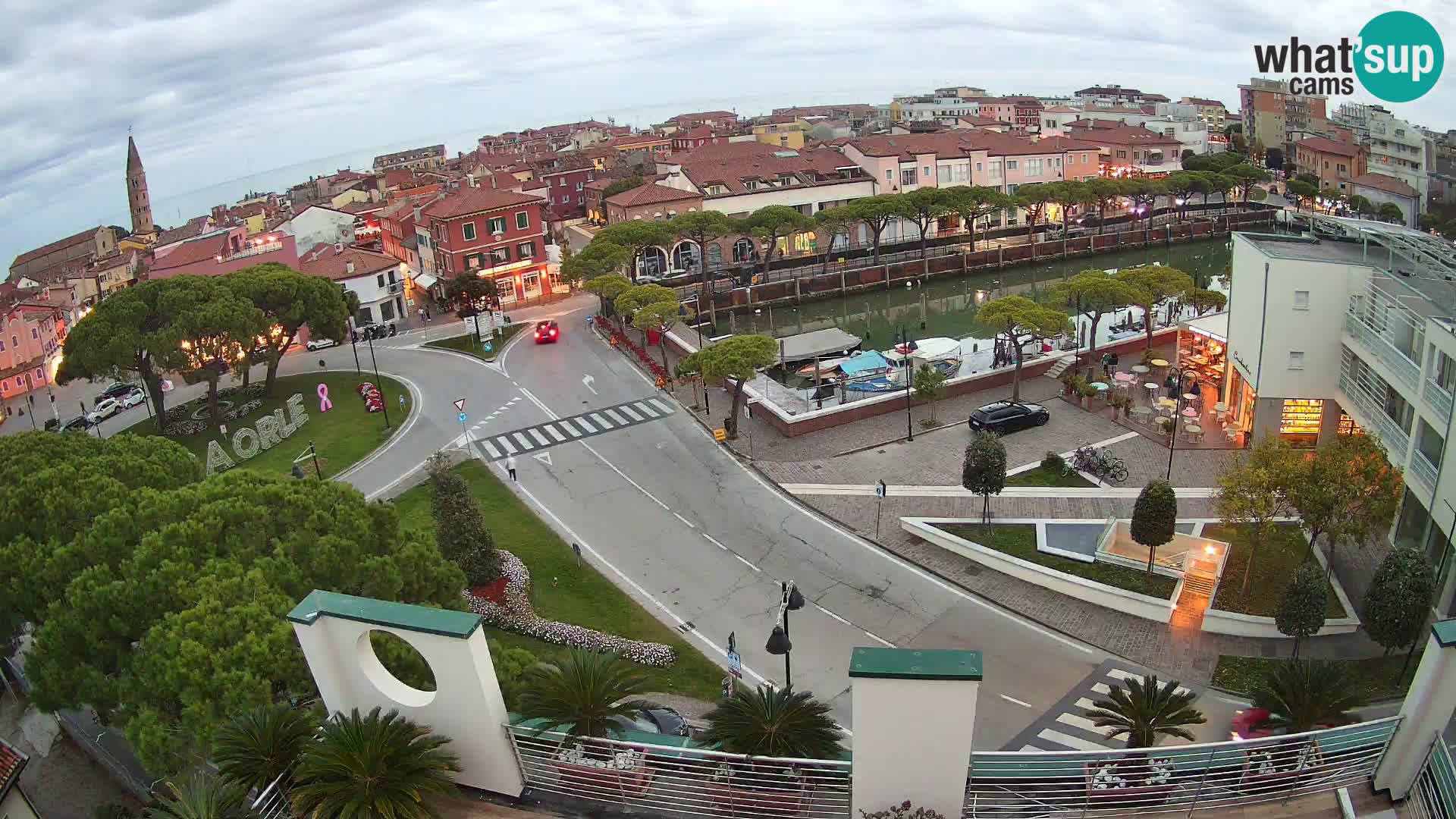 Ulaz u Caorle  Web kamera hotel Cleofe Caorle