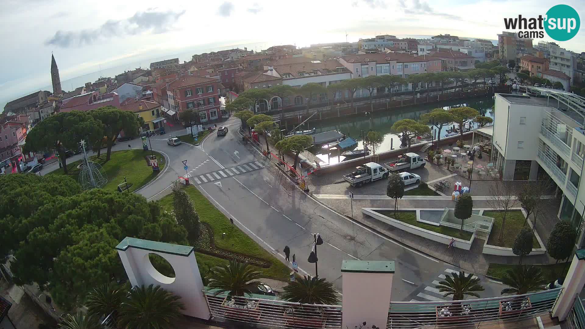 Cámara web Hotel Cleofe Caorle – Entrada de Caorle