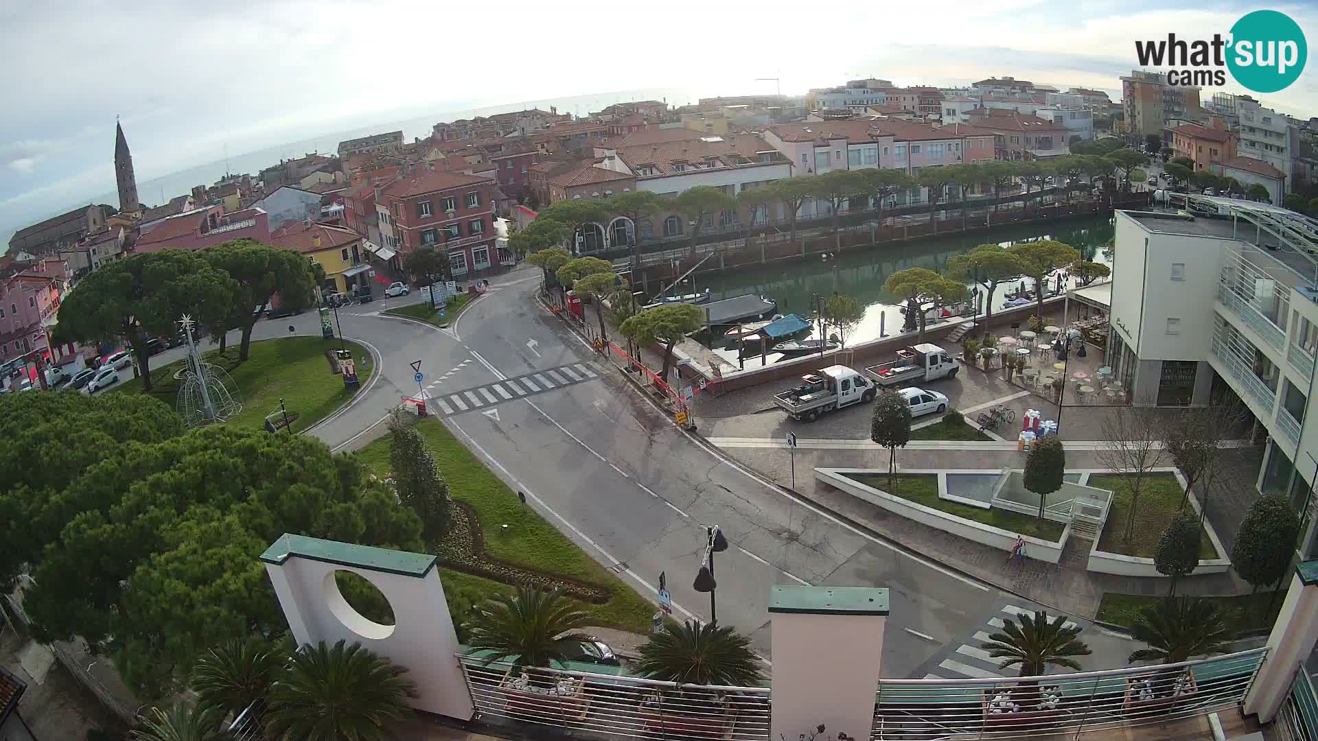 Ulaz u Caorle  Web kamera hotel Cleofe Caorle