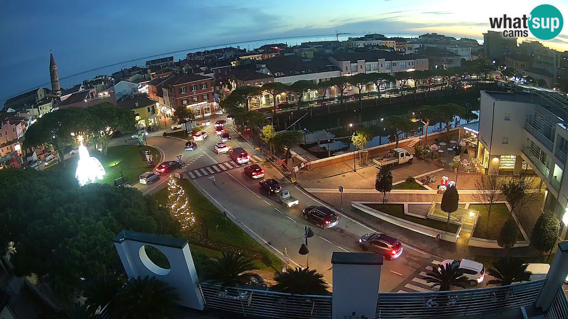 Webcam Hotel Cleofe | Panorama of Caorle old town