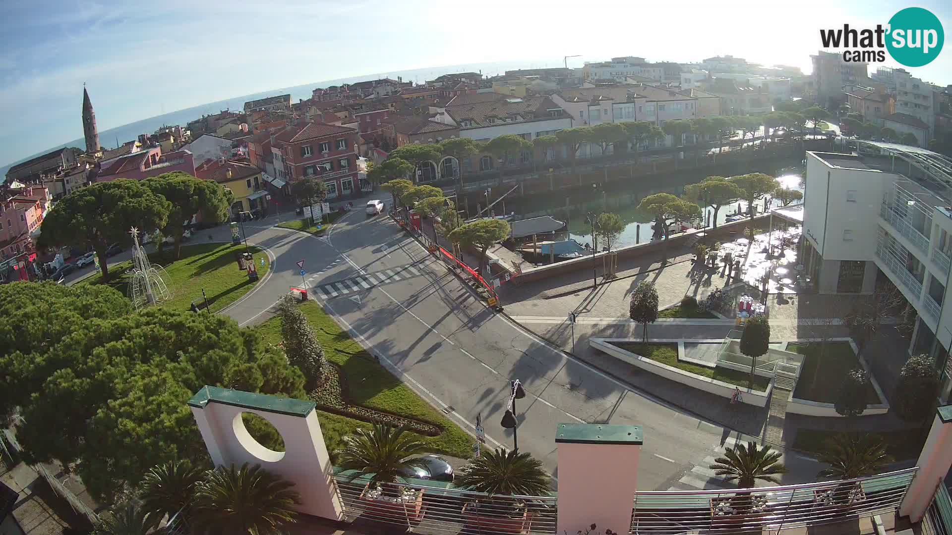 Hotel Cleofe Webcam Caorle – Entrata di Caorle