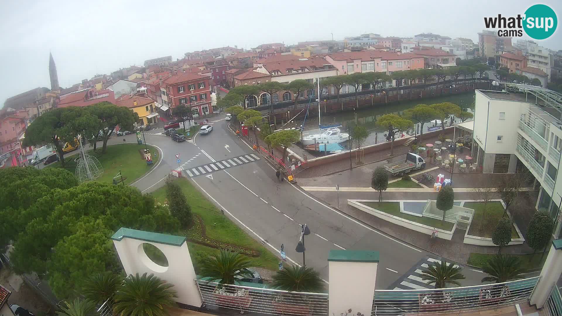 Pogled na Caorle v živo – Hotel Cleofe