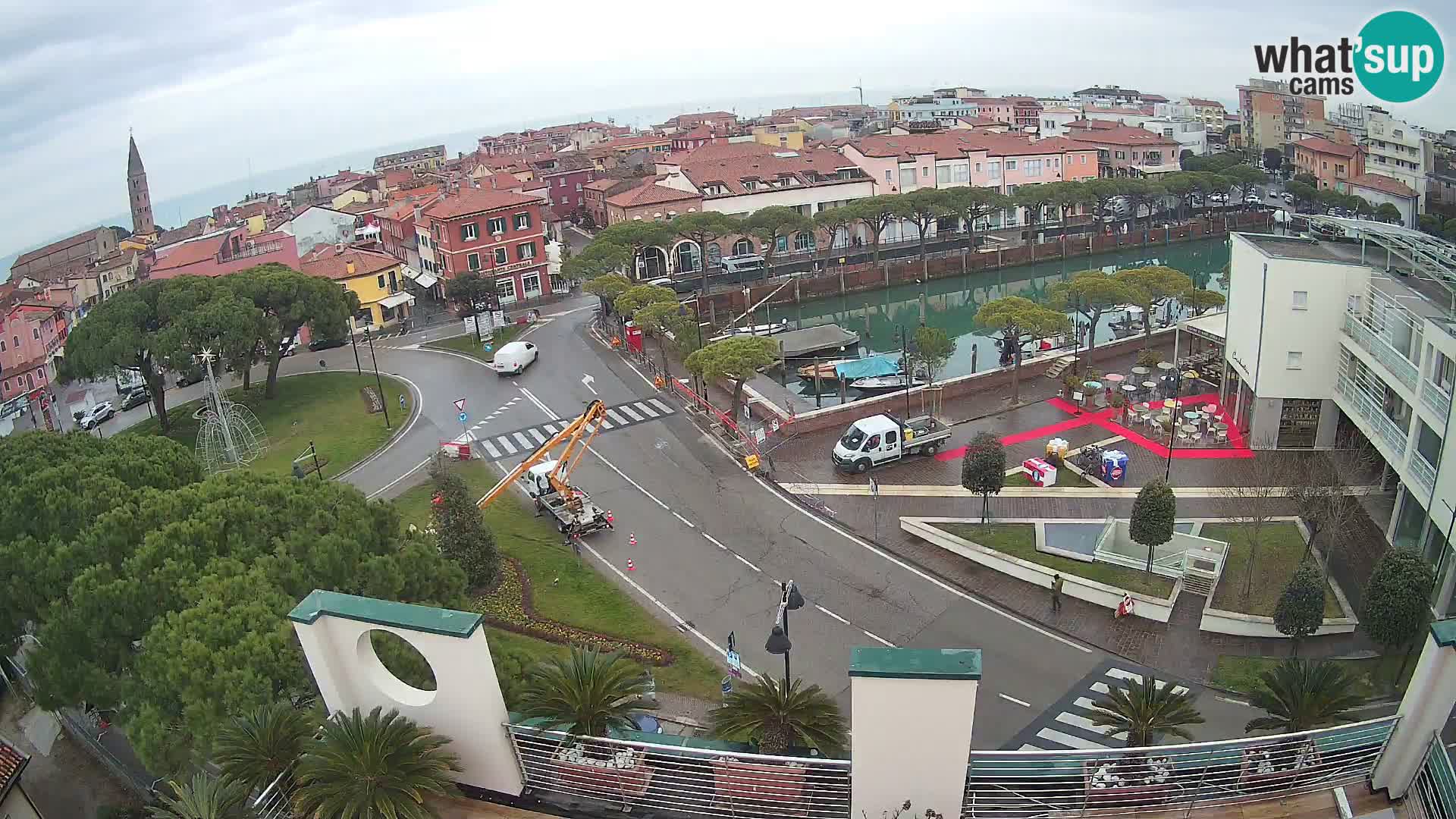 Ulaz u Caorle  Web kamera hotel Cleofe Caorle