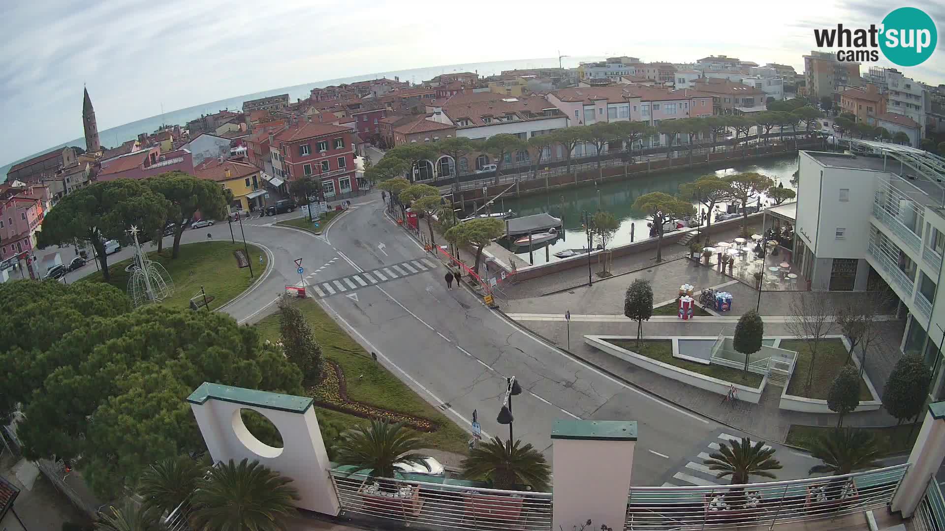 Cámara web Hotel Cleofe Caorle – Entrada de Caorle