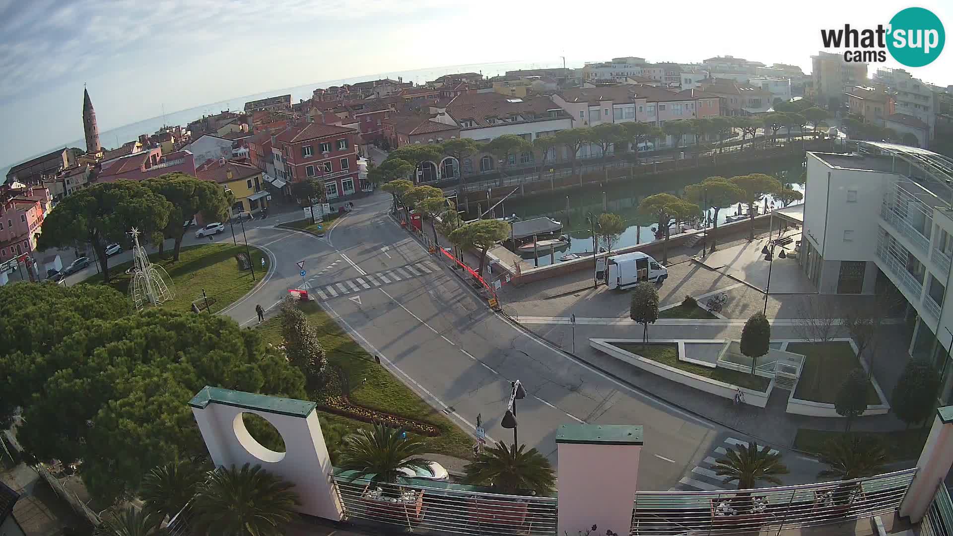 Webcam Panorama von Caorle – Hotel Cleofe