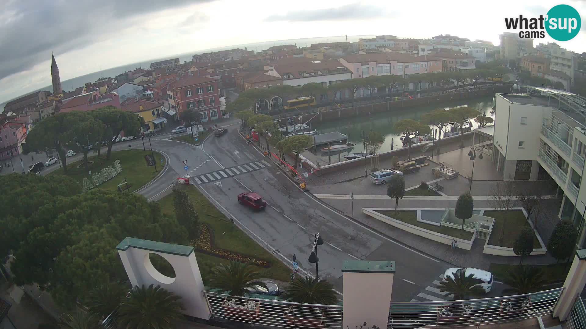 Cámara web Hotel Cleofe Caorle – Entrada de Caorle