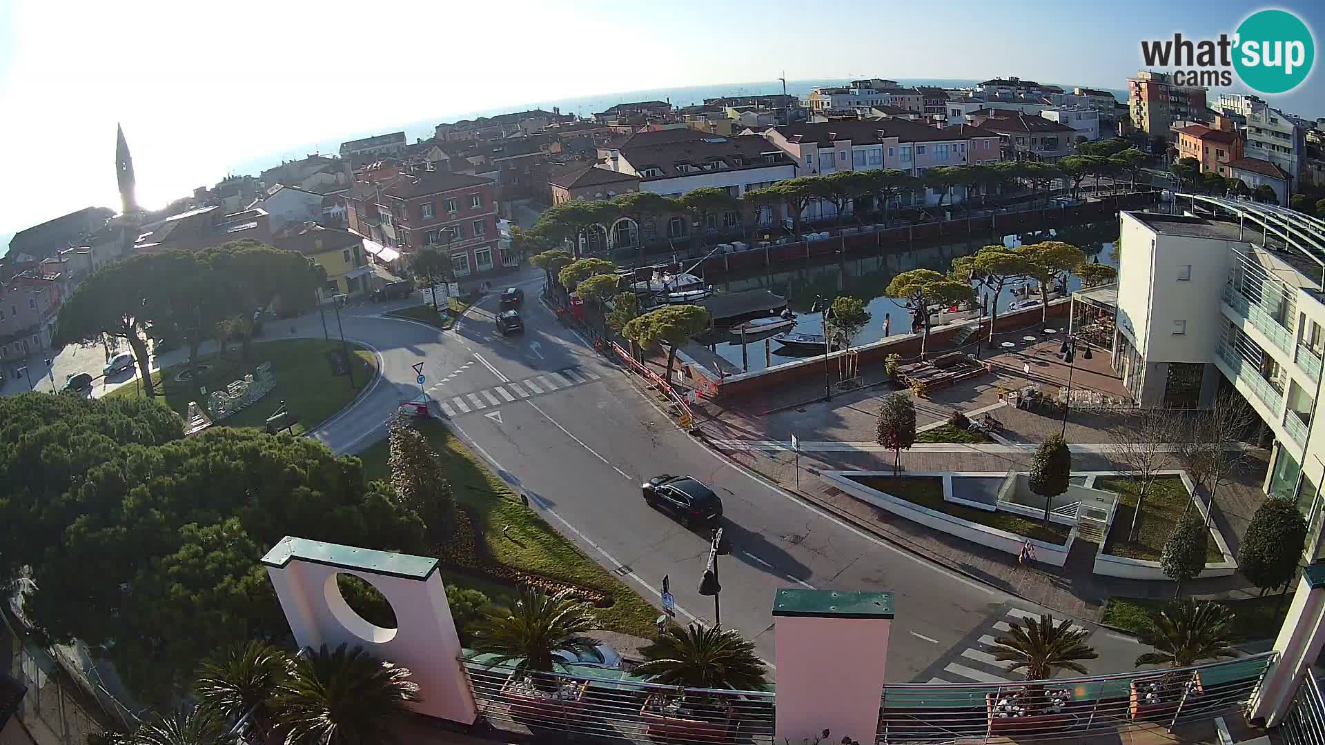 Webcam Hotel Cleofe | Panorama of Caorle old town