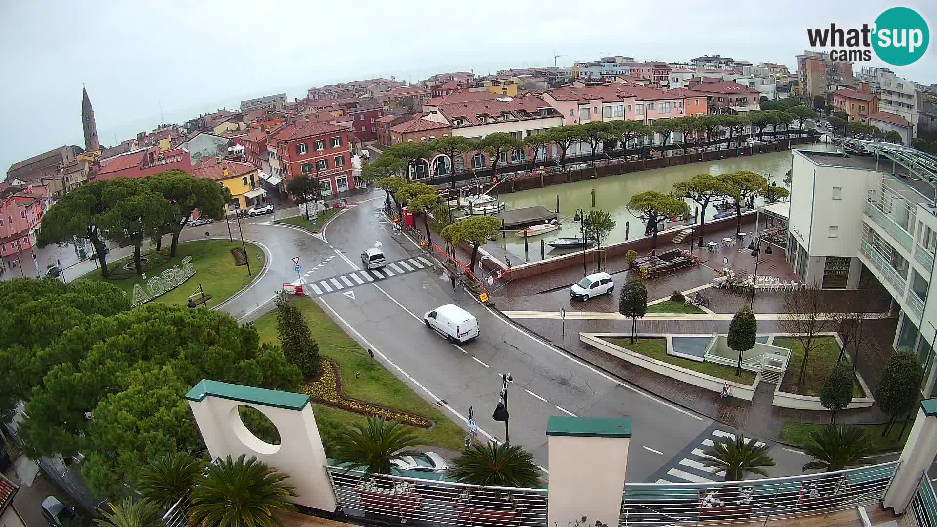 Pogled na Caorle v živo – Hotel Cleofe