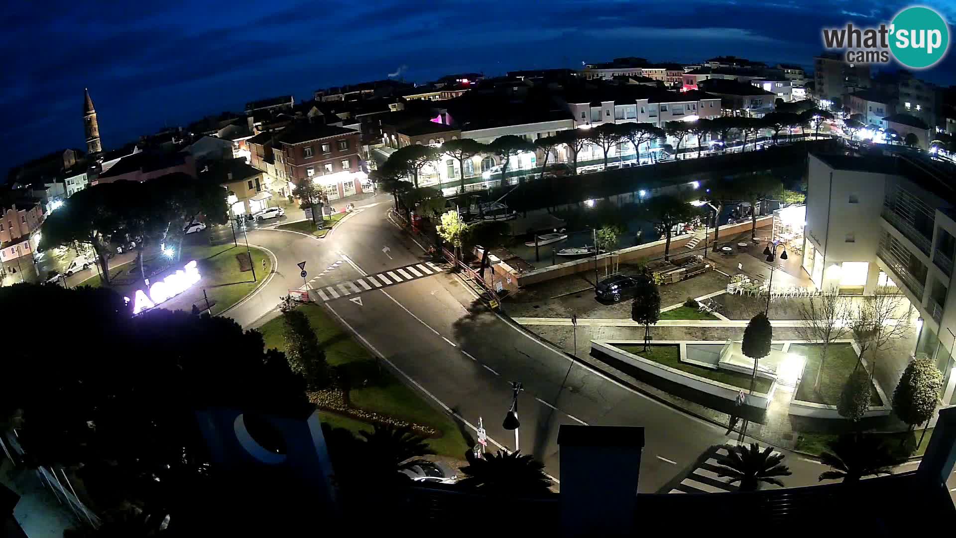 Pogled na Caorle v živo – Hotel Cleofe