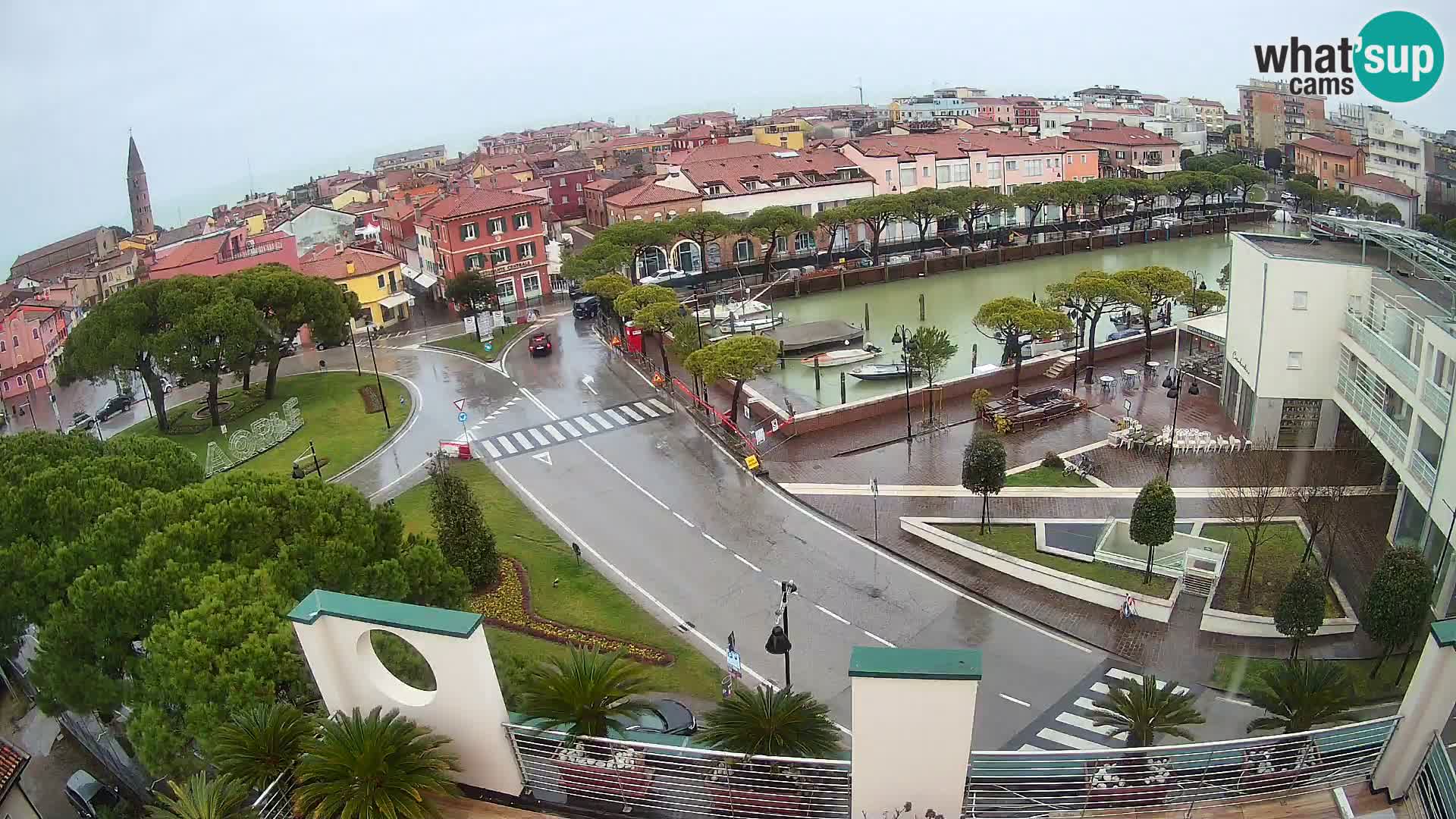 Webcam Hotel Cleofe | Panorama of Caorle old town