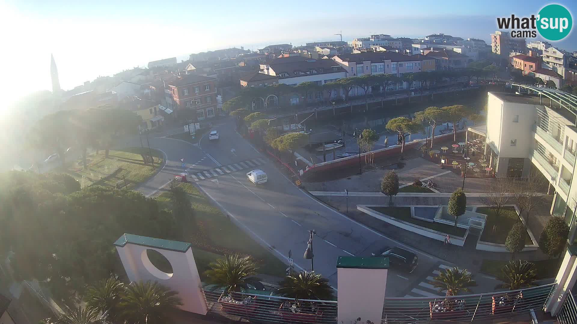 Cámara web Hotel Cleofe Caorle – Entrada de Caorle