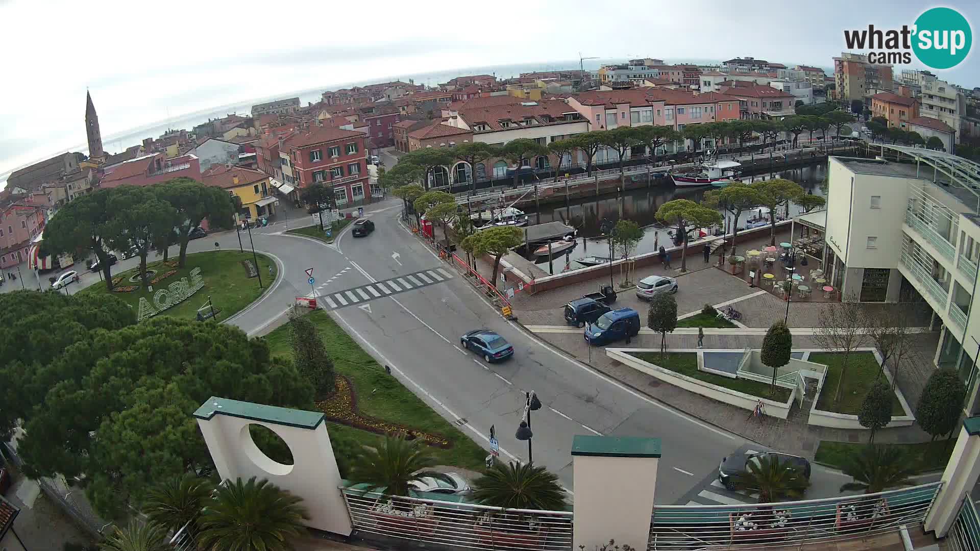 Webcam Hotel Cleofe | Panorama of Caorle old town