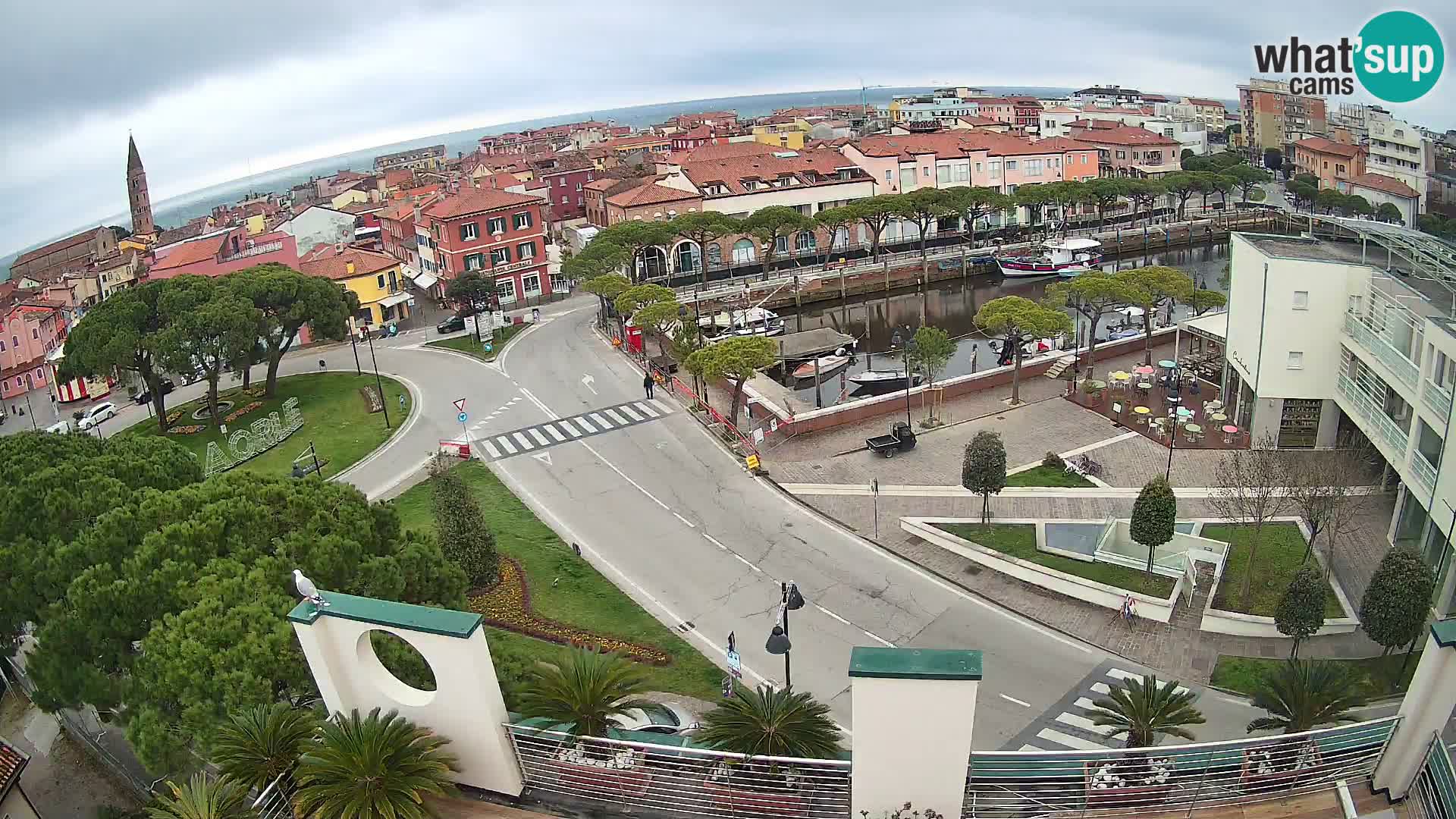 Webcam Panorama von Caorle – Hotel Cleofe