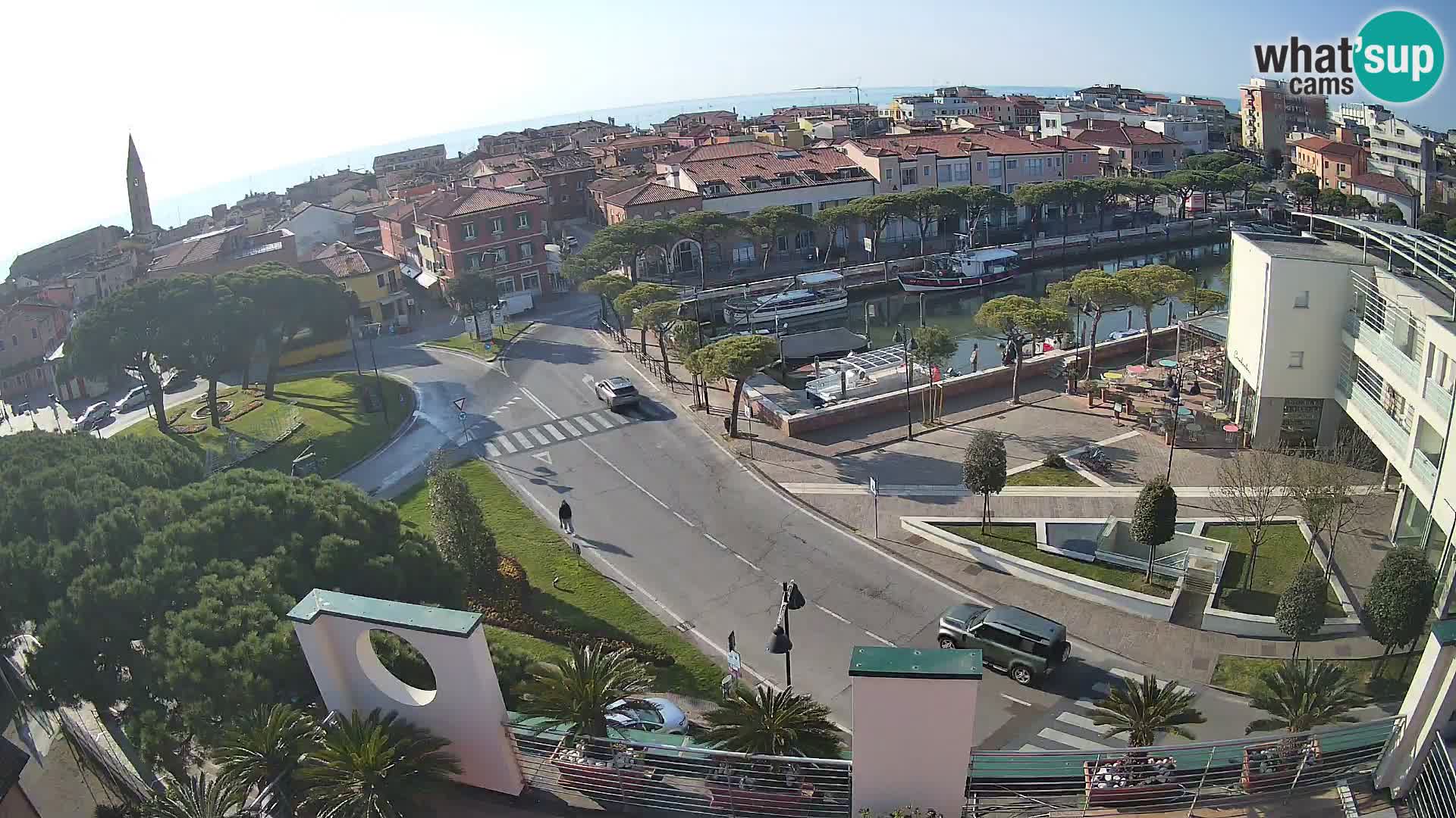 Webcam Hotel Cleofe | Panorama of Caorle old town