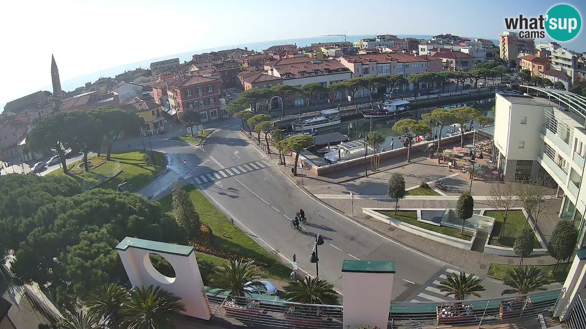 Ulaz u Caorle  Web kamera hotel Cleofe Caorle