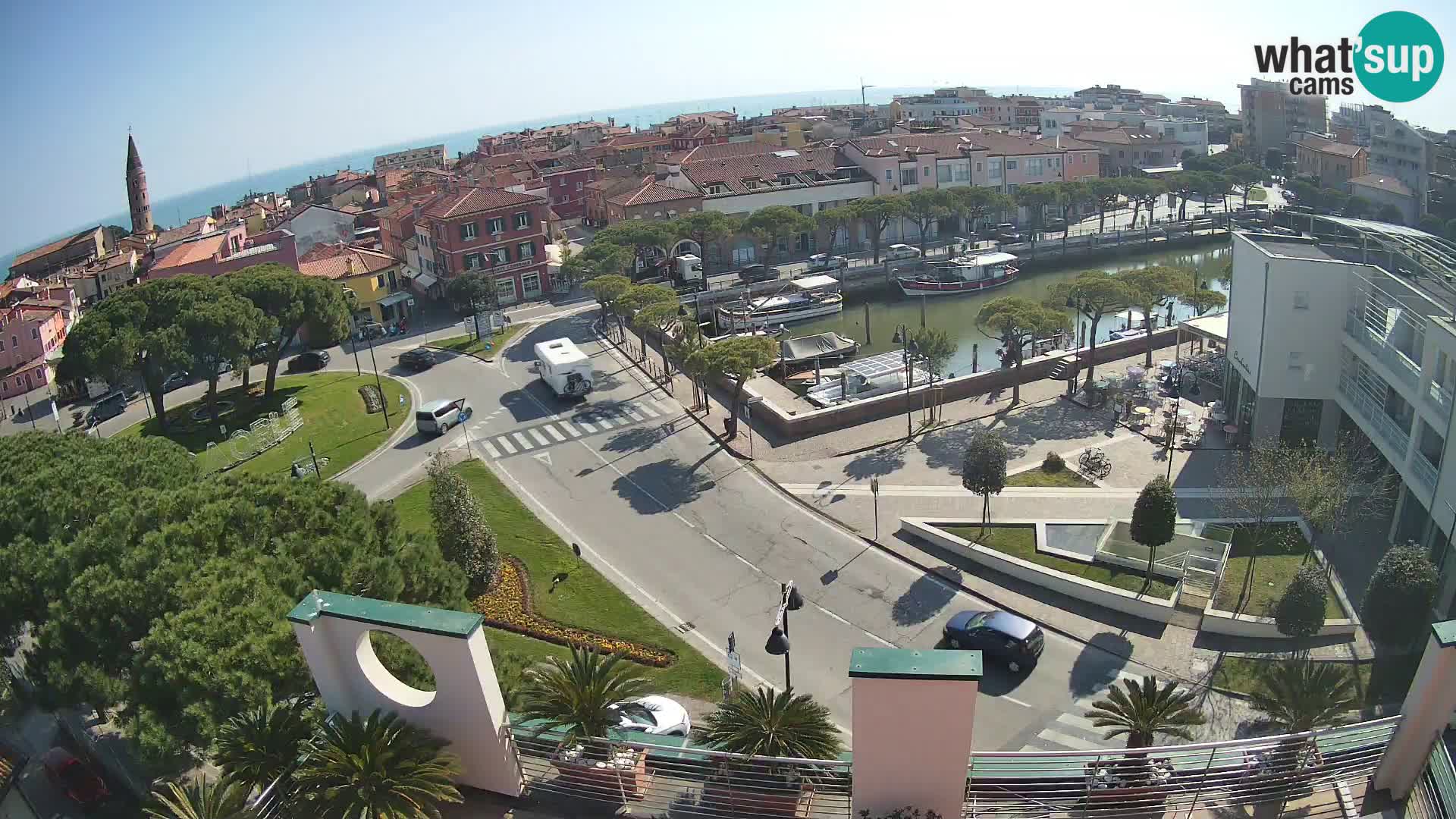 Webcam Panorama von Caorle – Hotel Cleofe