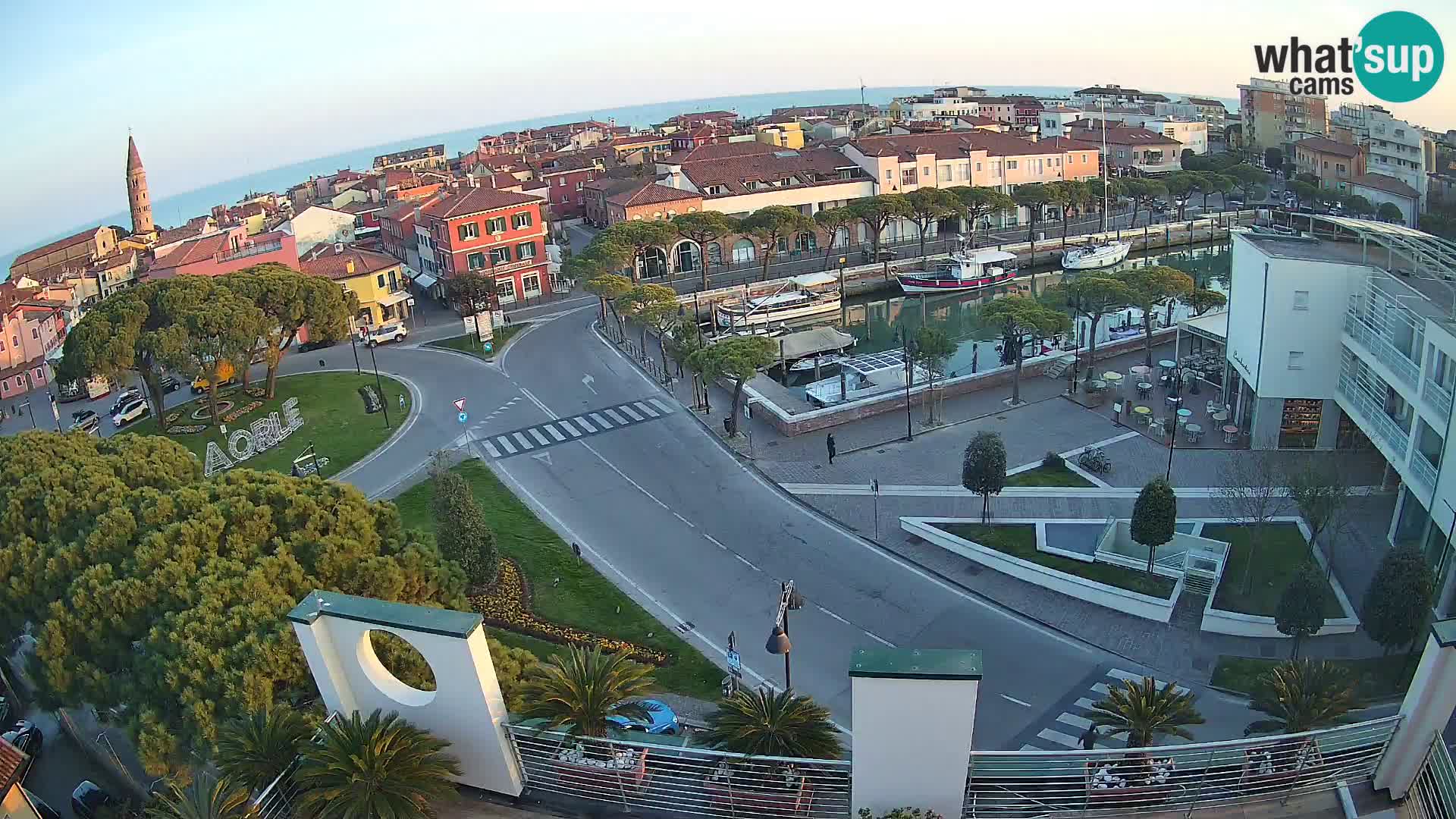 Hotel Cleofe Webcam Caorle – Entrata di Caorle