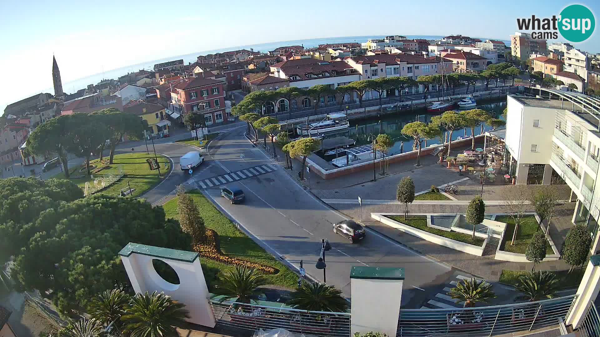 Webcam Panorama von Caorle – Hotel Cleofe