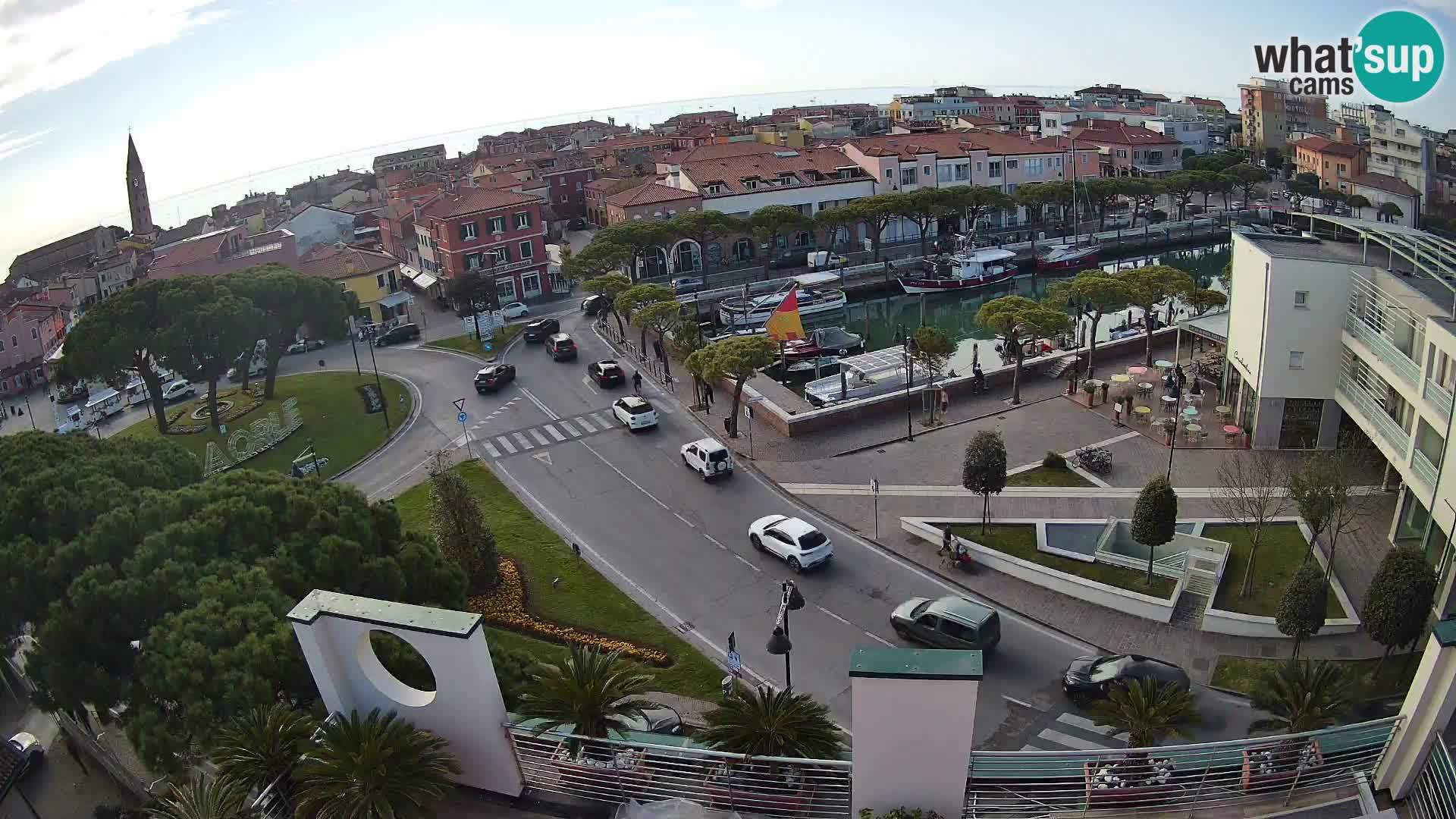 Cámara web Hotel Cleofe Caorle – Entrada de Caorle