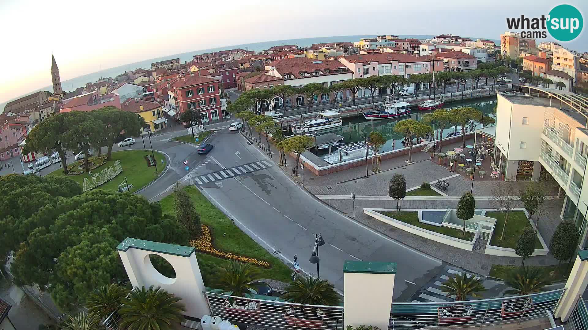 Cámara web Hotel Cleofe Caorle – Entrada de Caorle