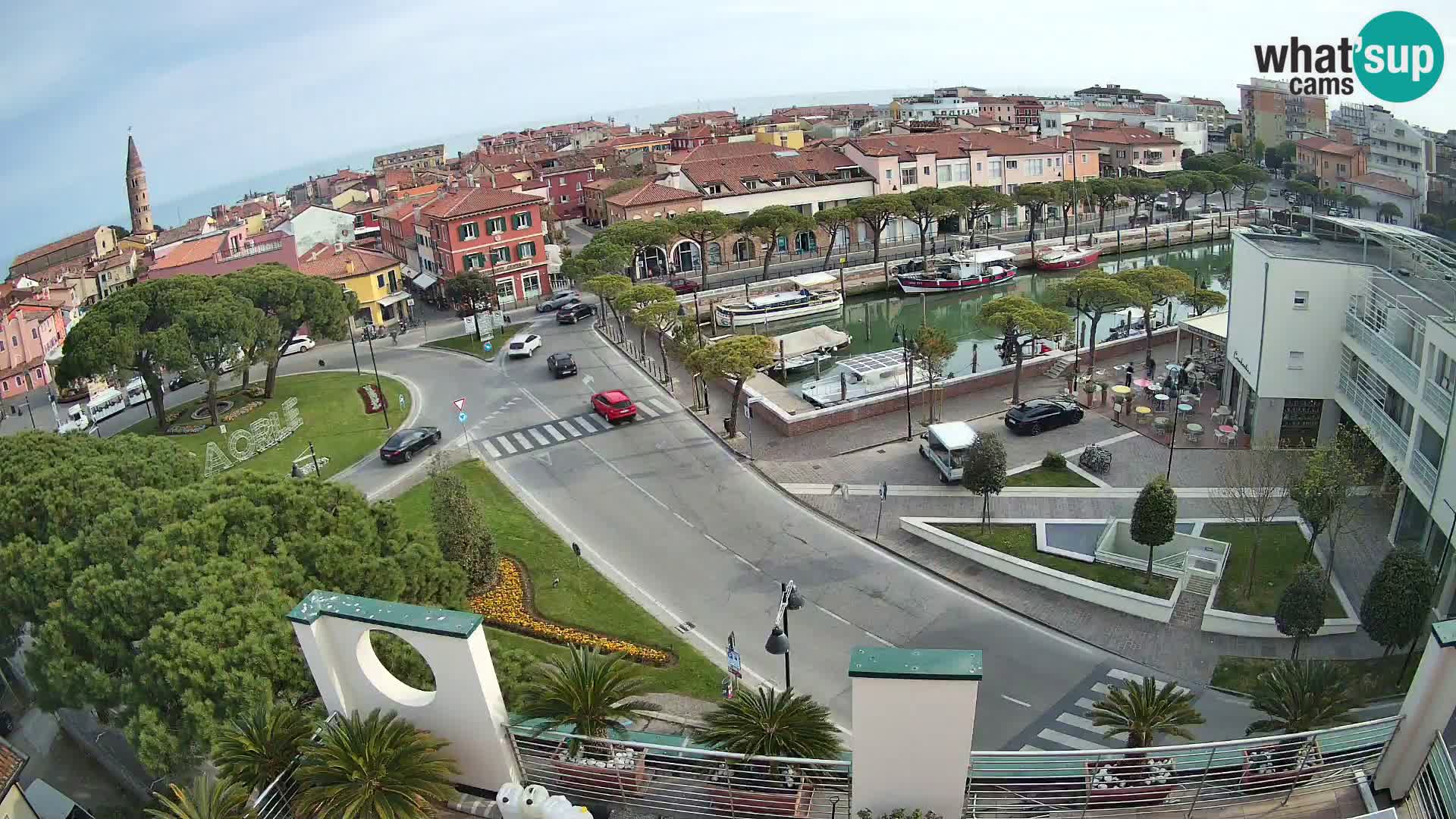 Ulaz u Caorle  Web kamera hotel Cleofe Caorle