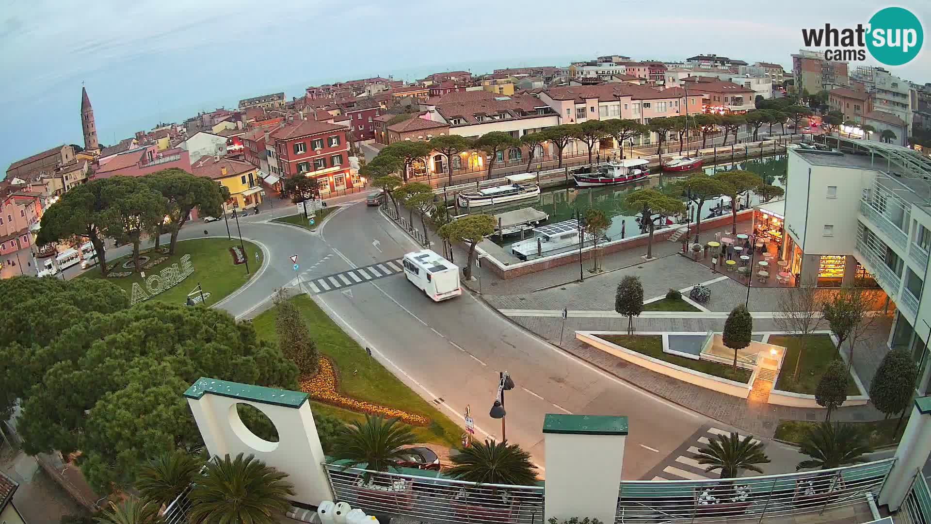 Webcam Panorama von Caorle – Hotel Cleofe