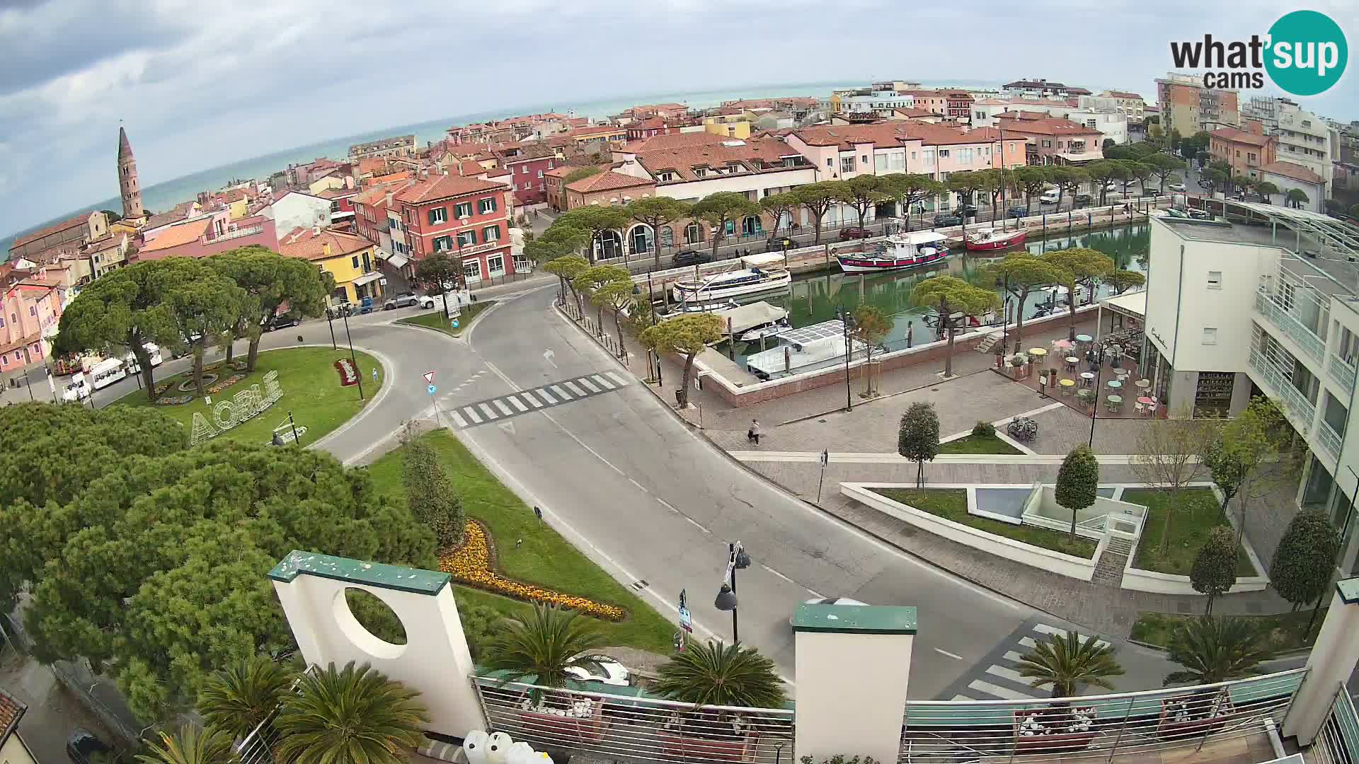 Webcam Panorama von Caorle – Hotel Cleofe
