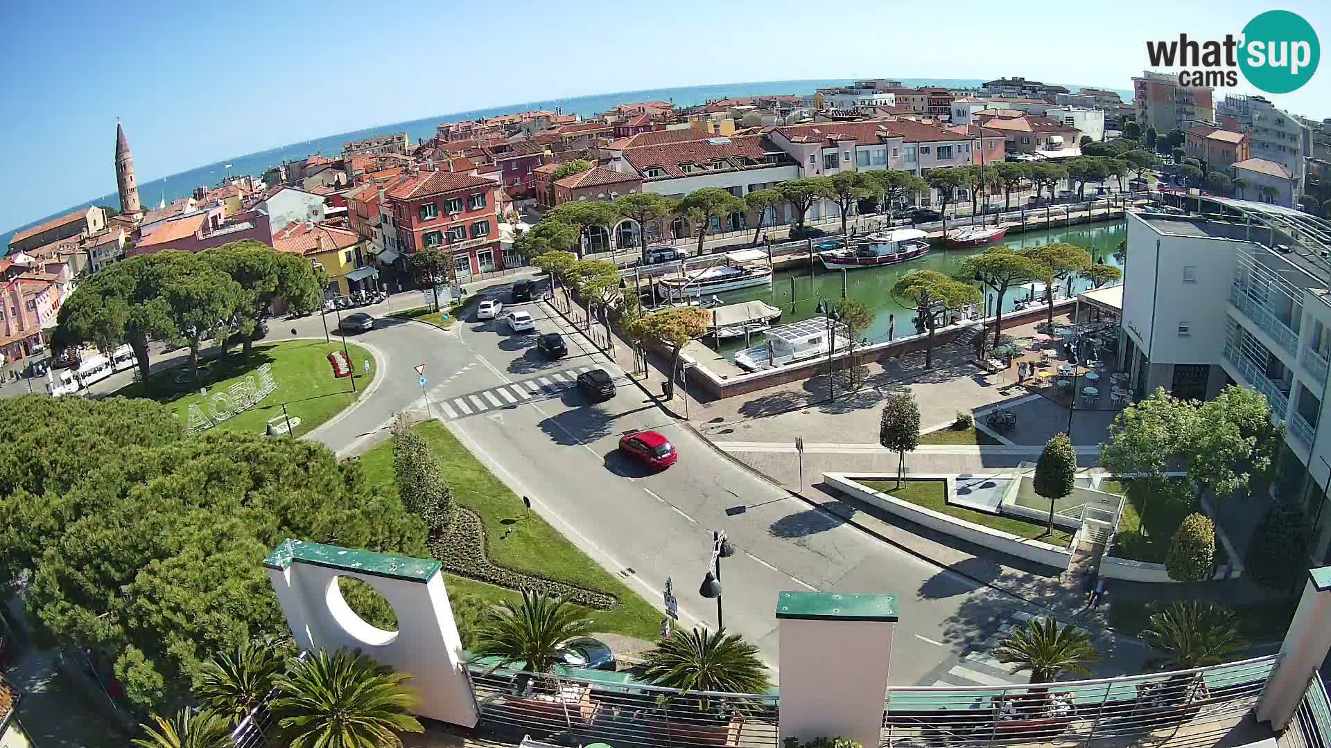 Ulaz u Caorle  Web kamera hotel Cleofe Caorle