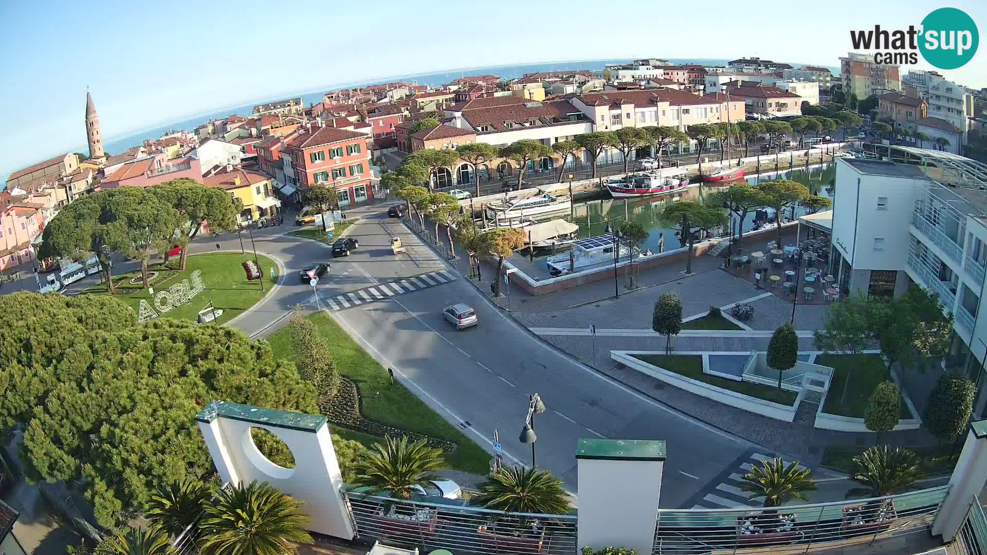 Cámara web Hotel Cleofe Caorle – Entrada de Caorle