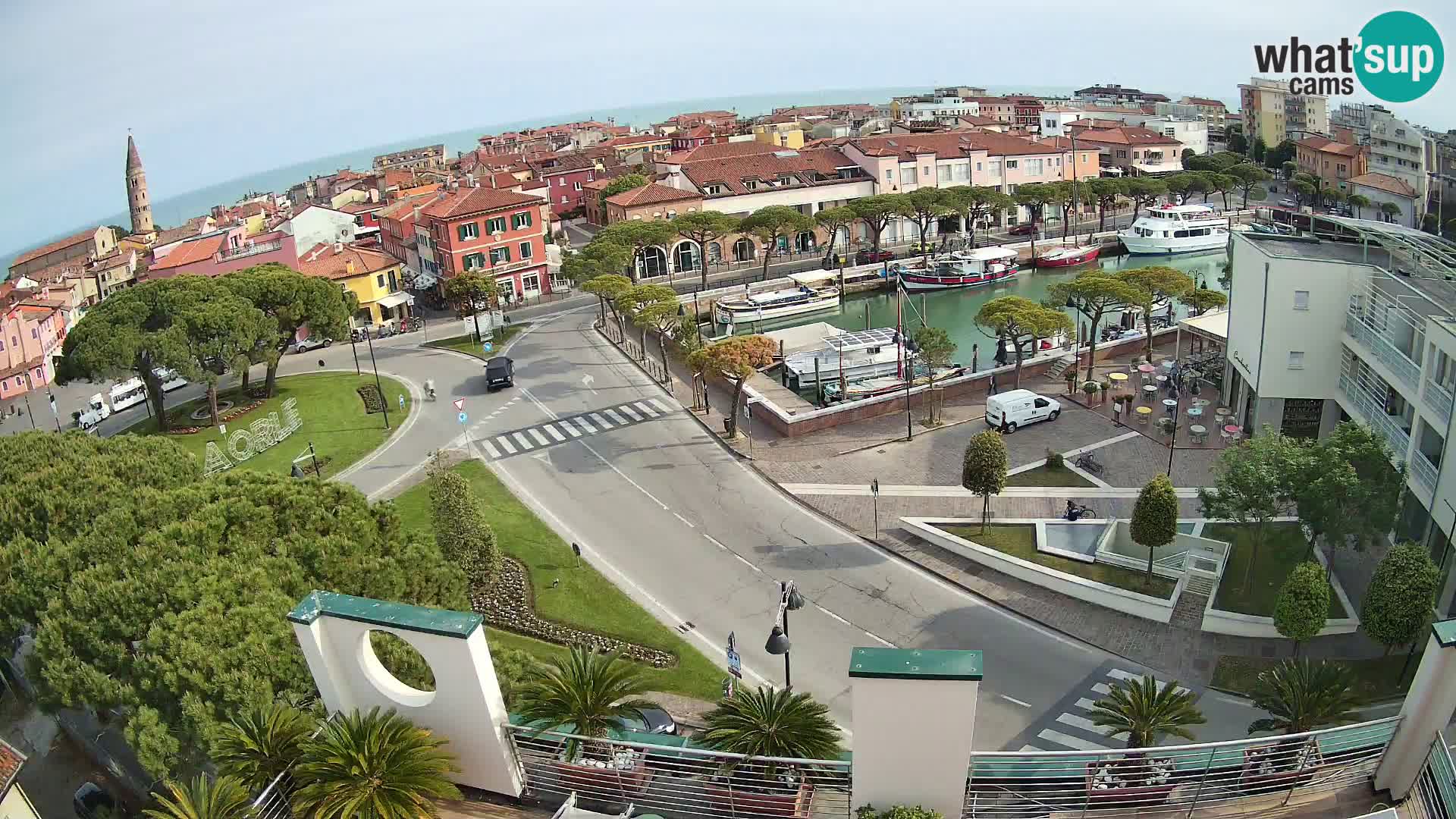 Hotel Cleofe Webcam Caorle – Entrata di Caorle