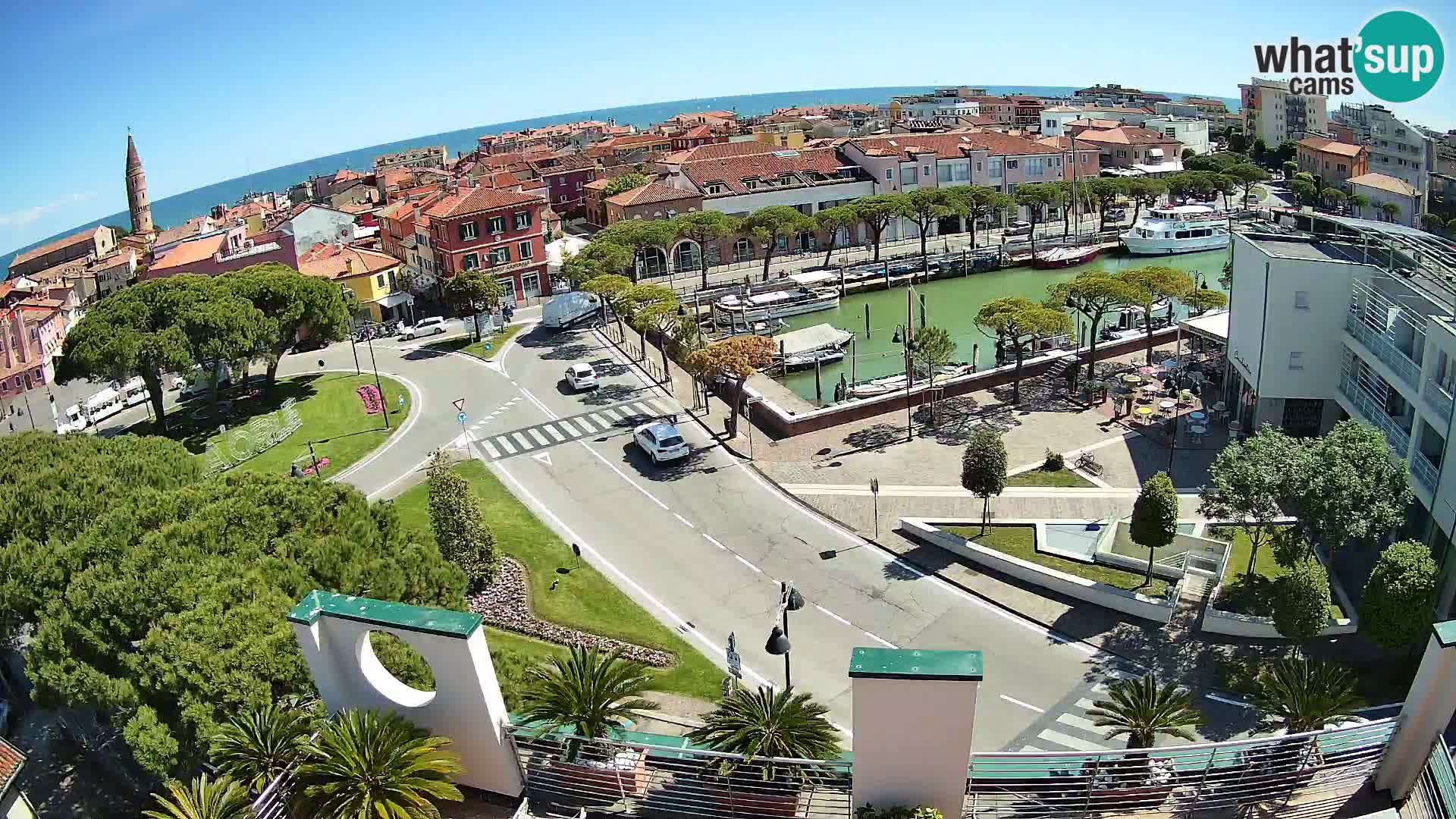 Hotel Cleofe Webcam Caorle – Entrata di Caorle