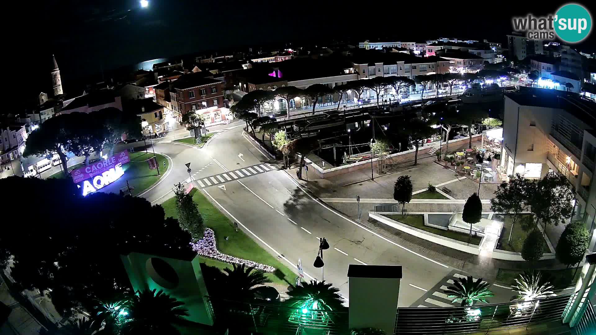Webcam Hotel Cleofe | Panorama of Caorle old town