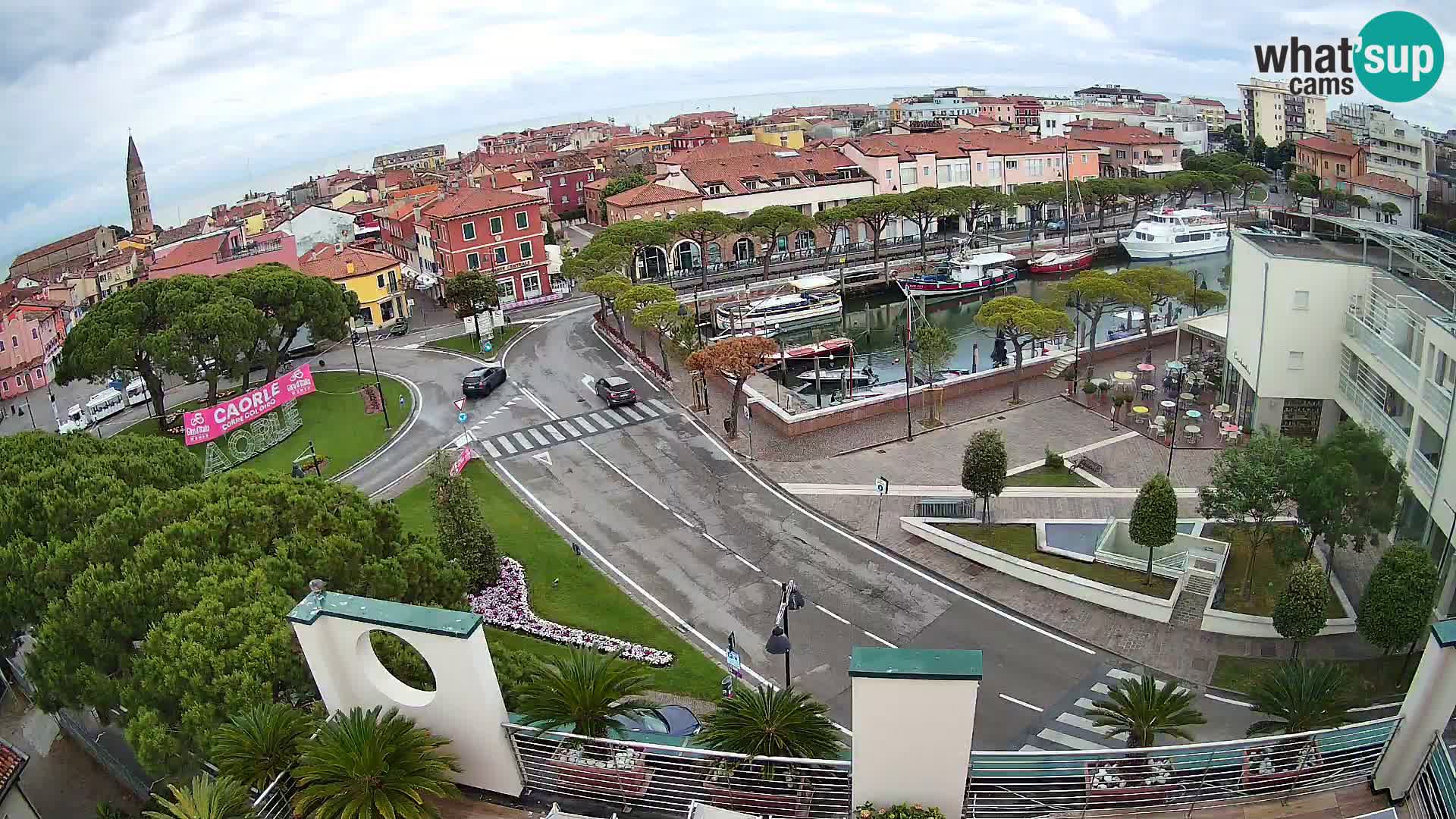 Ulaz u Caorle  Web kamera hotel Cleofe Caorle