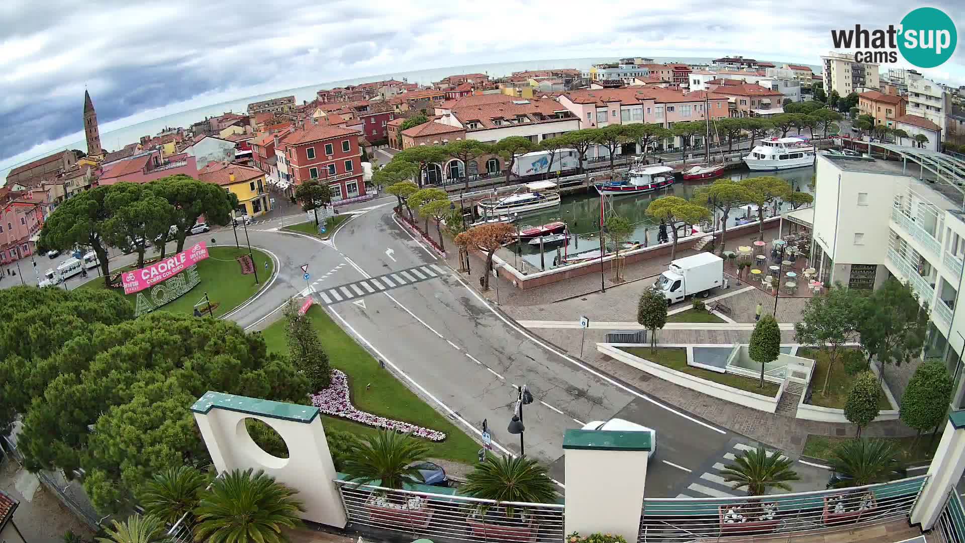 Ulaz u Caorle  Web kamera hotel Cleofe Caorle