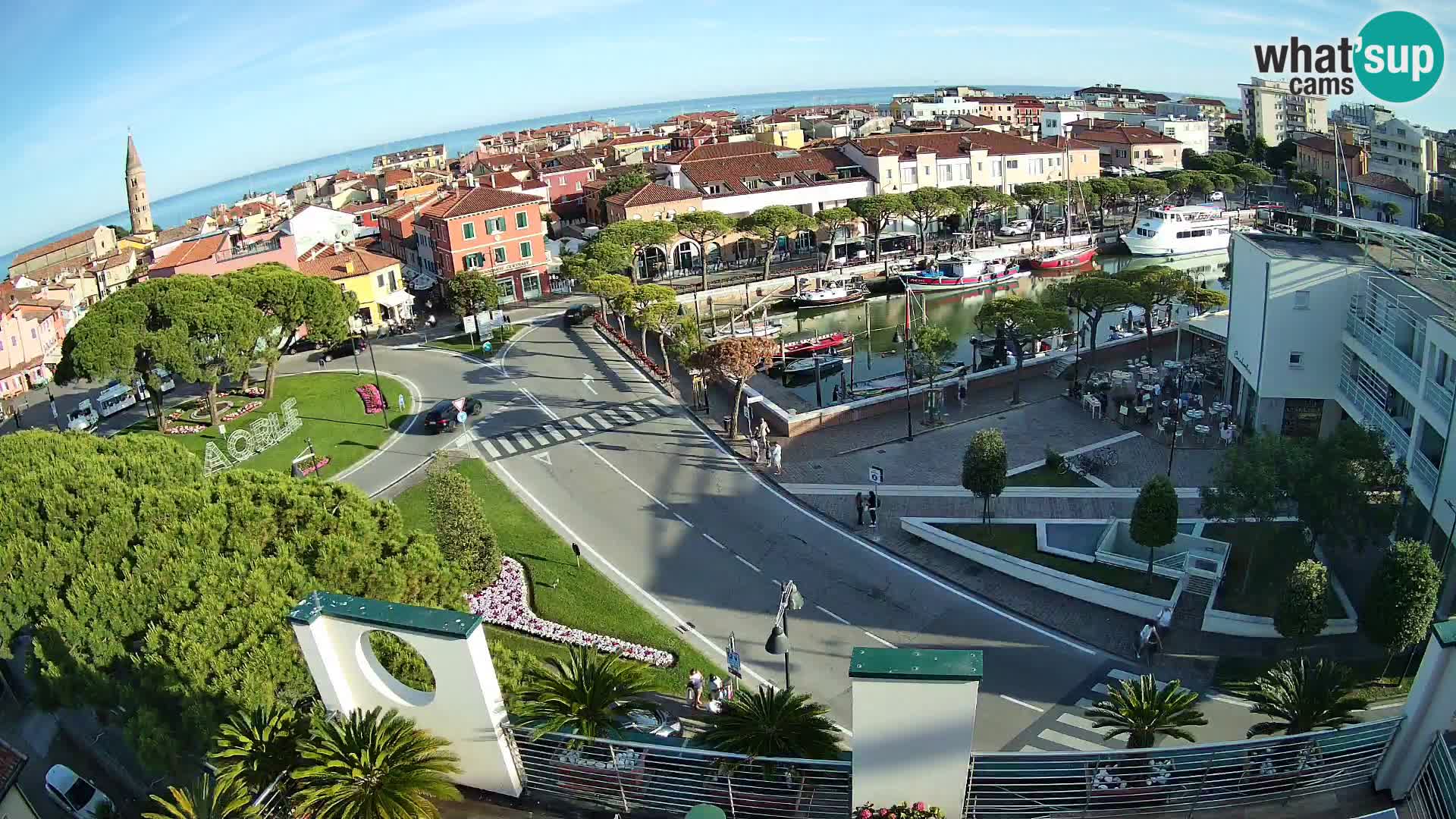 Ulaz u Caorle  Web kamera hotel Cleofe Caorle