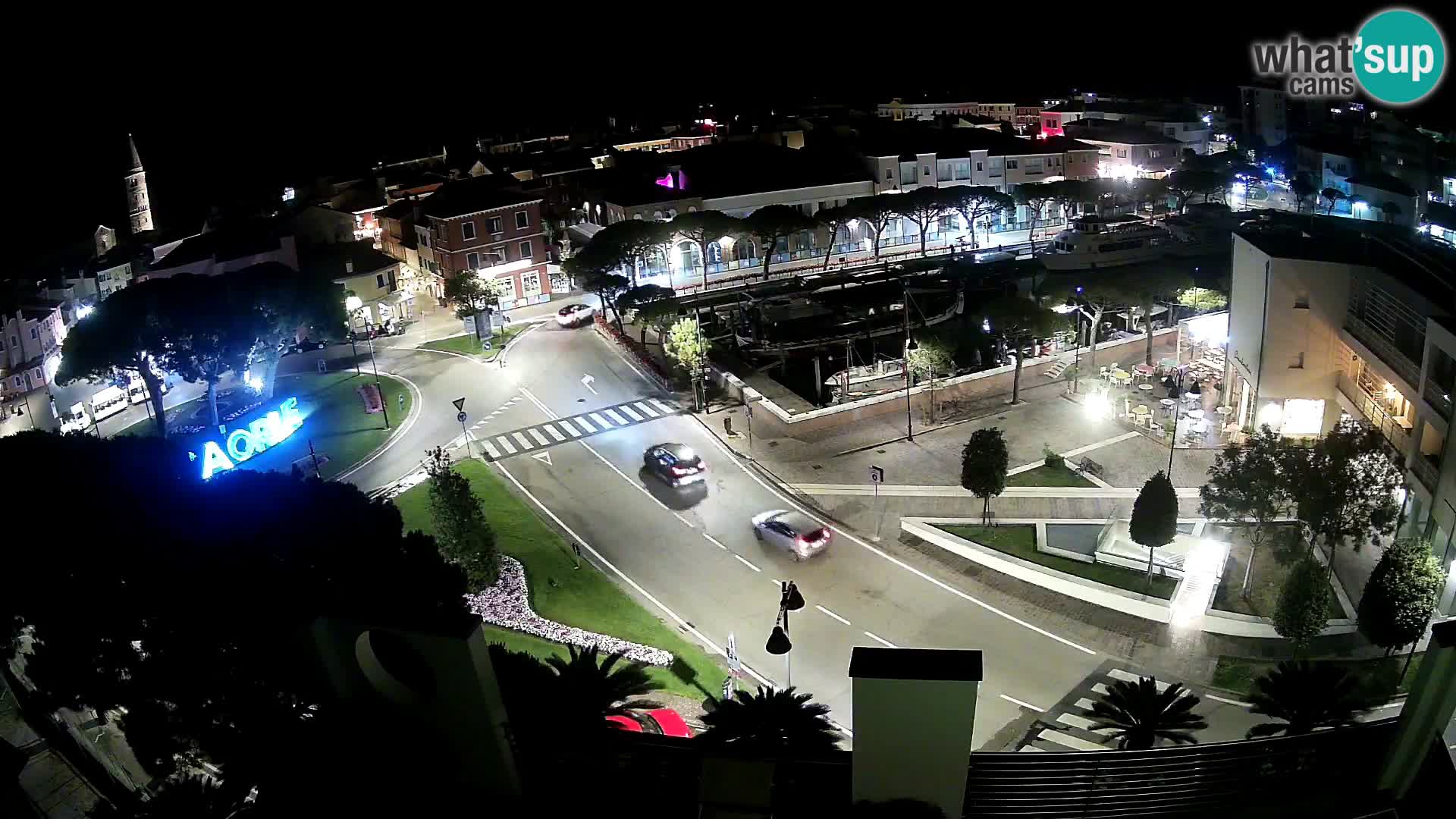 Pogled na Caorle v živo – Hotel Cleofe