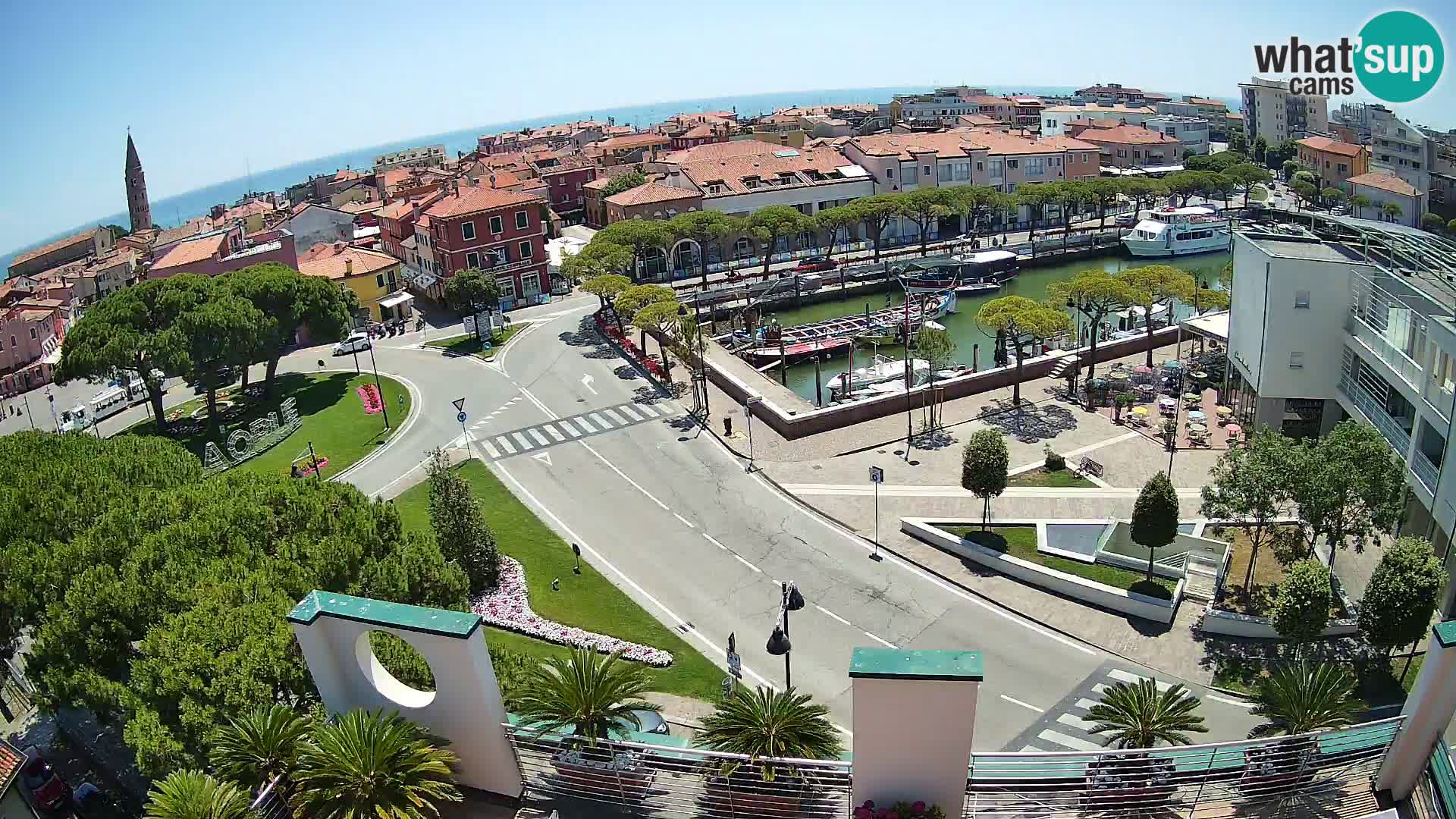 Hotel Cleofe Webcam Caorle – Entrata di Caorle