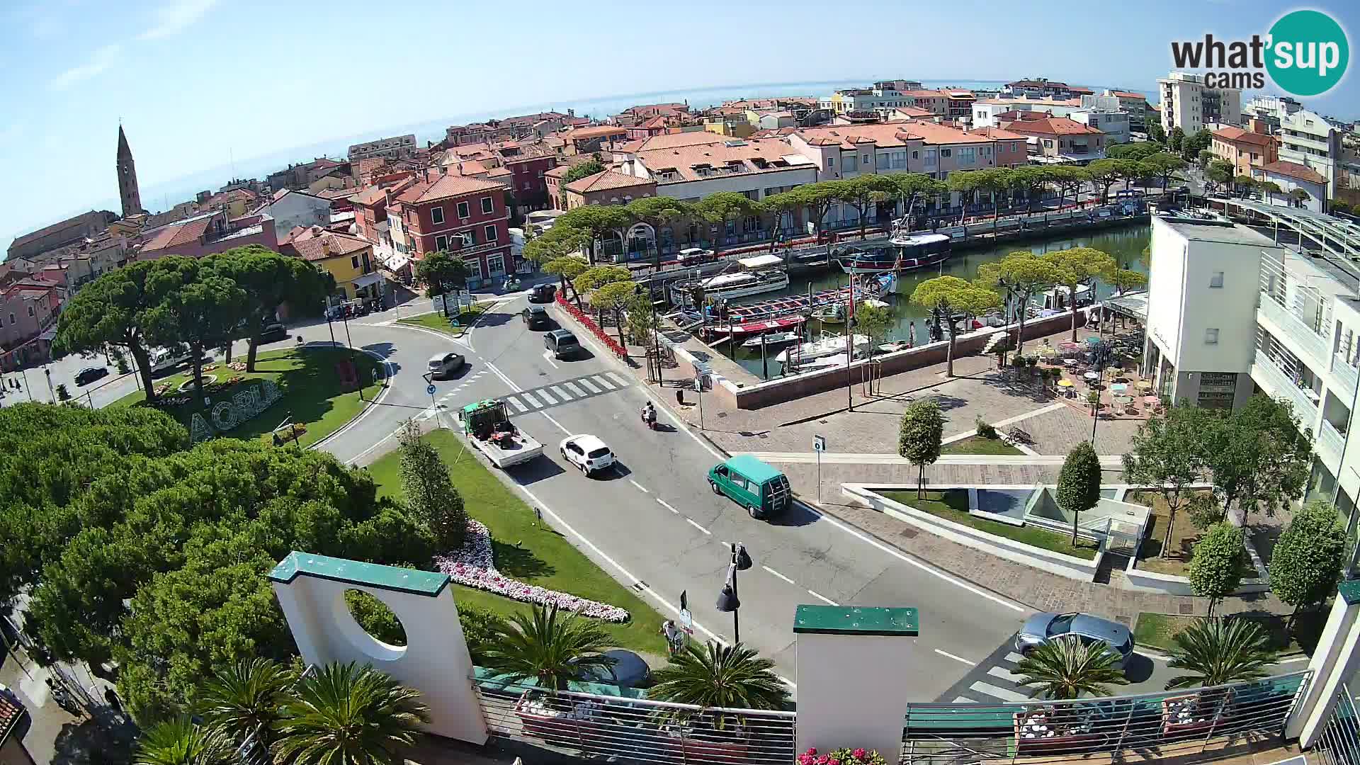 Webcam Panorama von Caorle – Hotel Cleofe