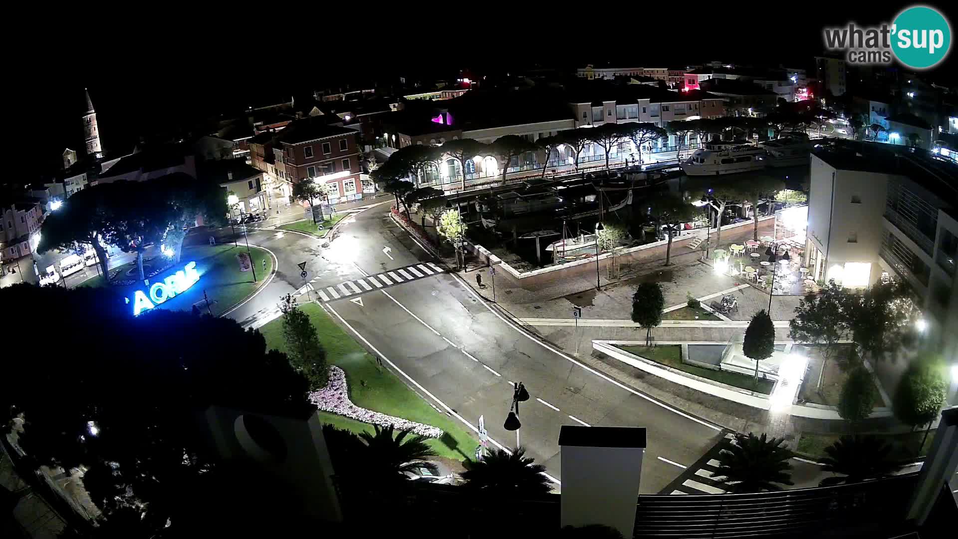Pogled na Caorle v živo – Hotel Cleofe