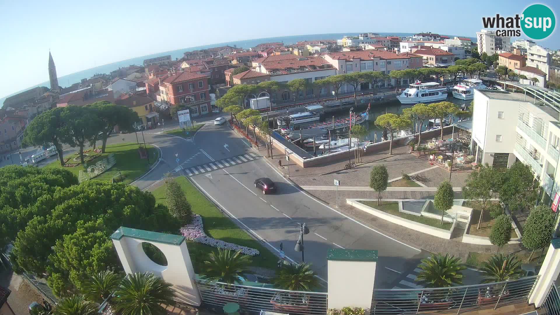 Hotel Cleofe Webcam Caorle – Entrata di Caorle