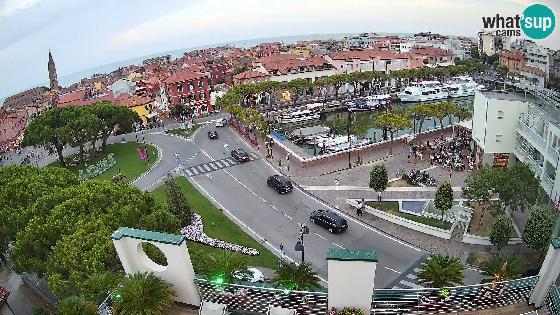 Webcam Panorama von Caorle – Hotel Cleofe