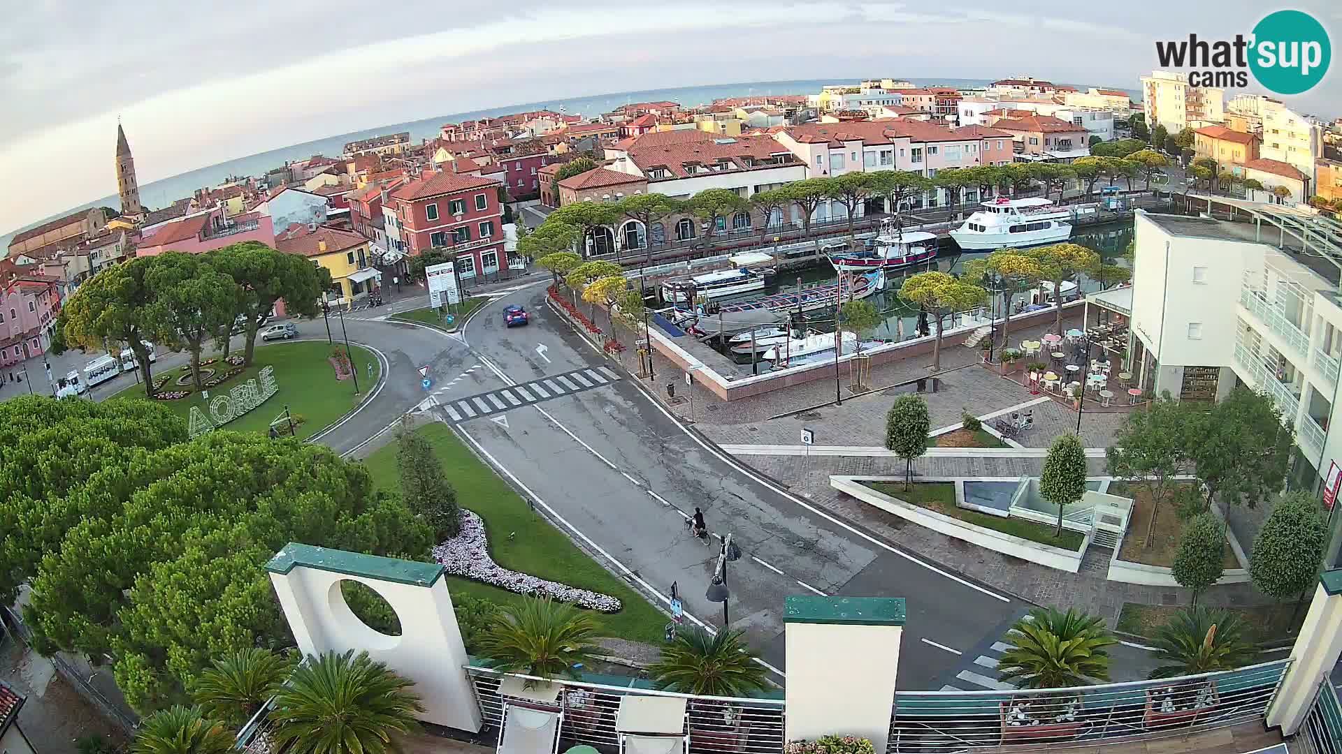 Cámara web Hotel Cleofe Caorle – Entrada de Caorle
