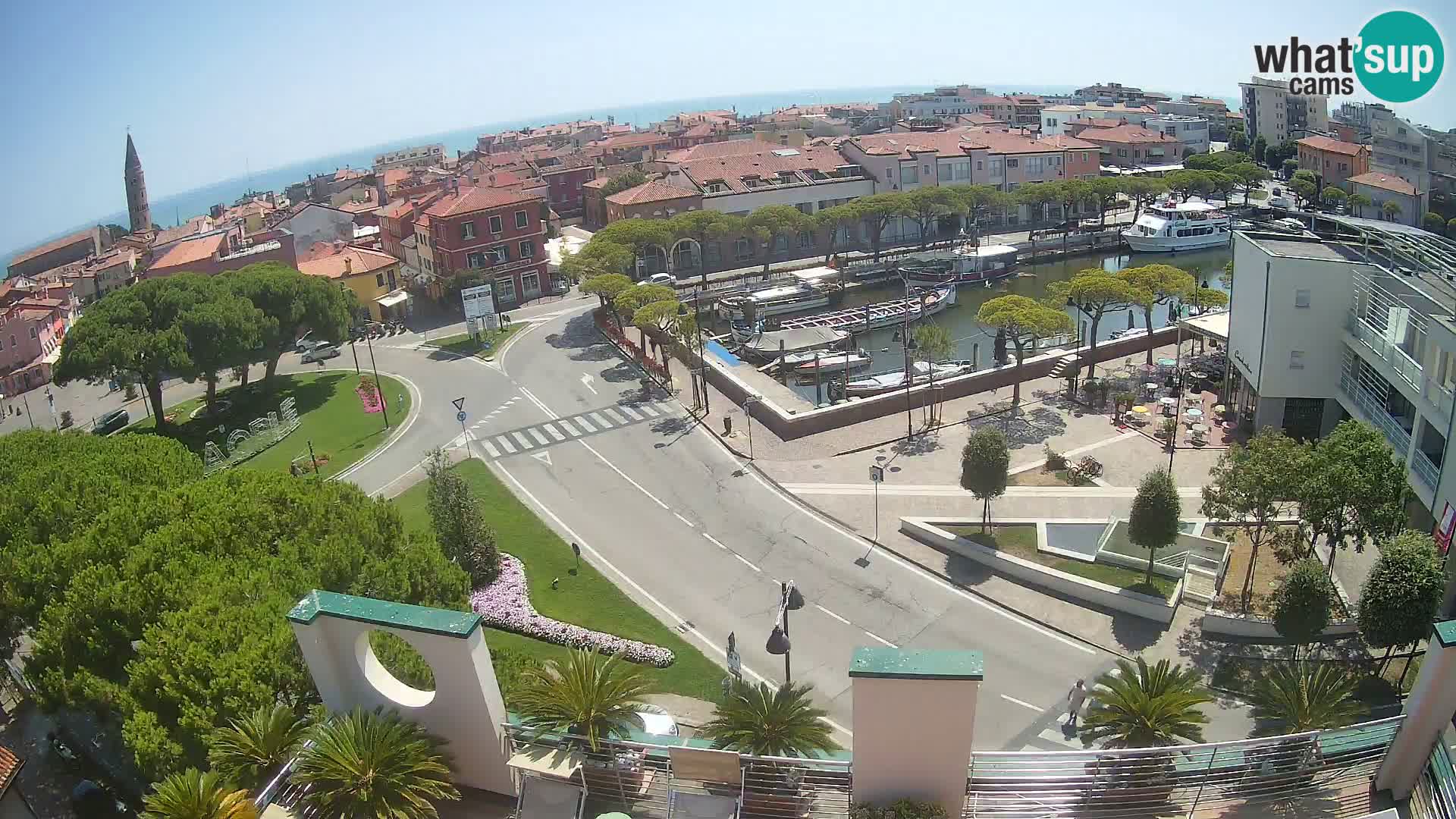 Webcam Panorama von Caorle – Hotel Cleofe