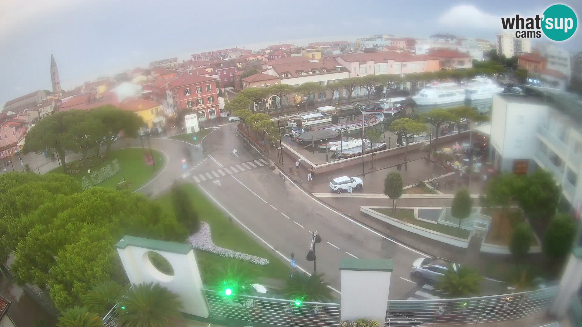 Webcam Panorama von Caorle – Hotel Cleofe