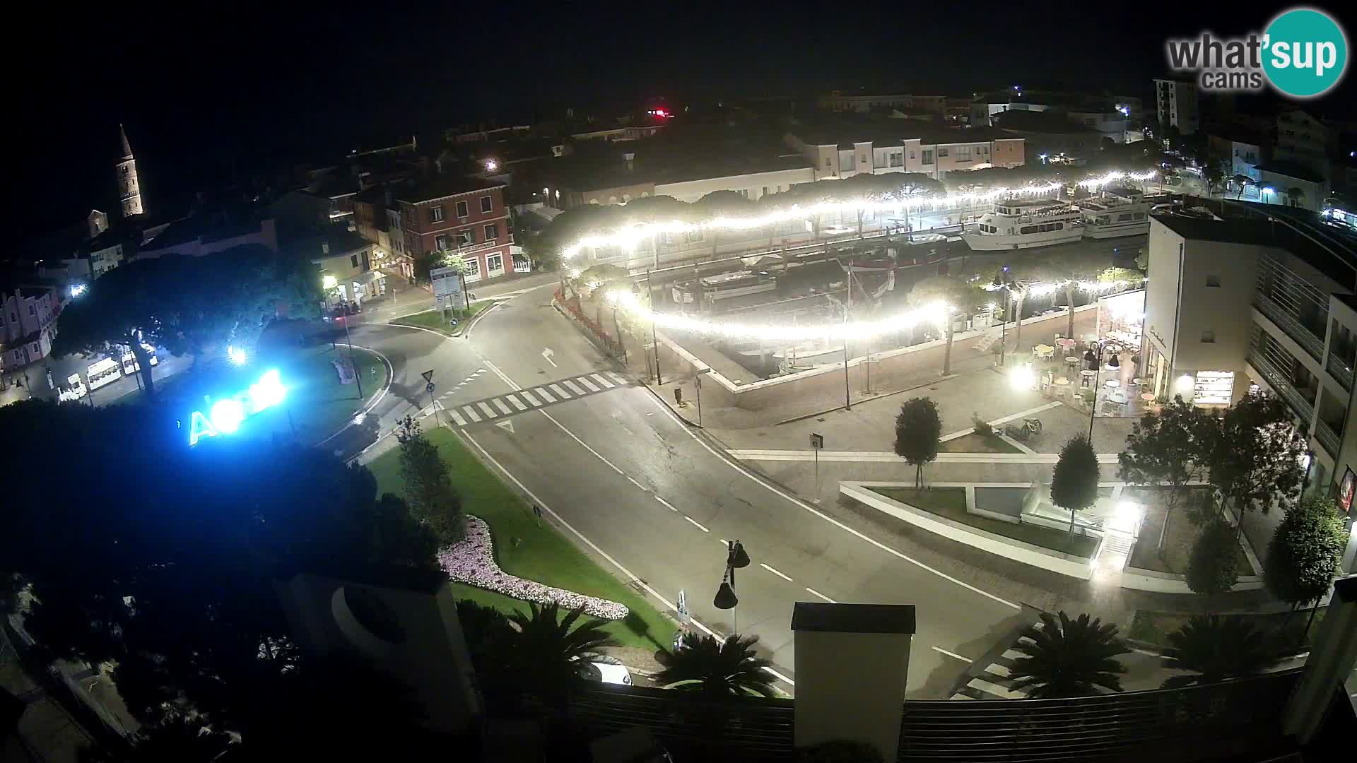 Pogled na Caorle v živo – Hotel Cleofe
