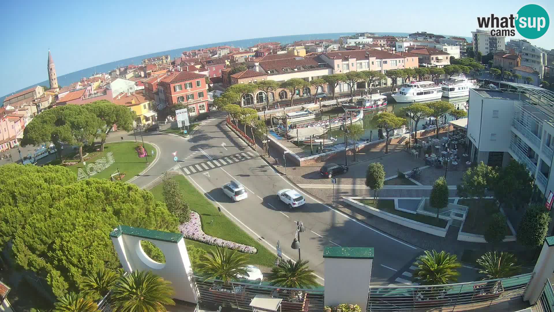 Ulaz u Caorle  Web kamera hotel Cleofe Caorle
