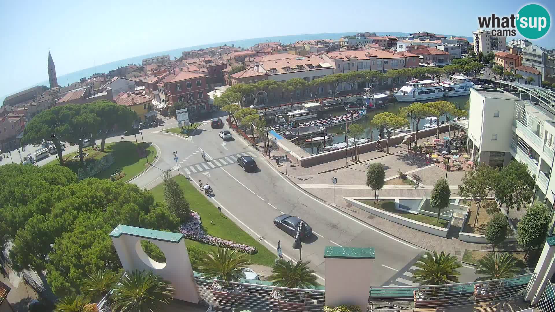 Ulaz u Caorle  Web kamera hotel Cleofe Caorle